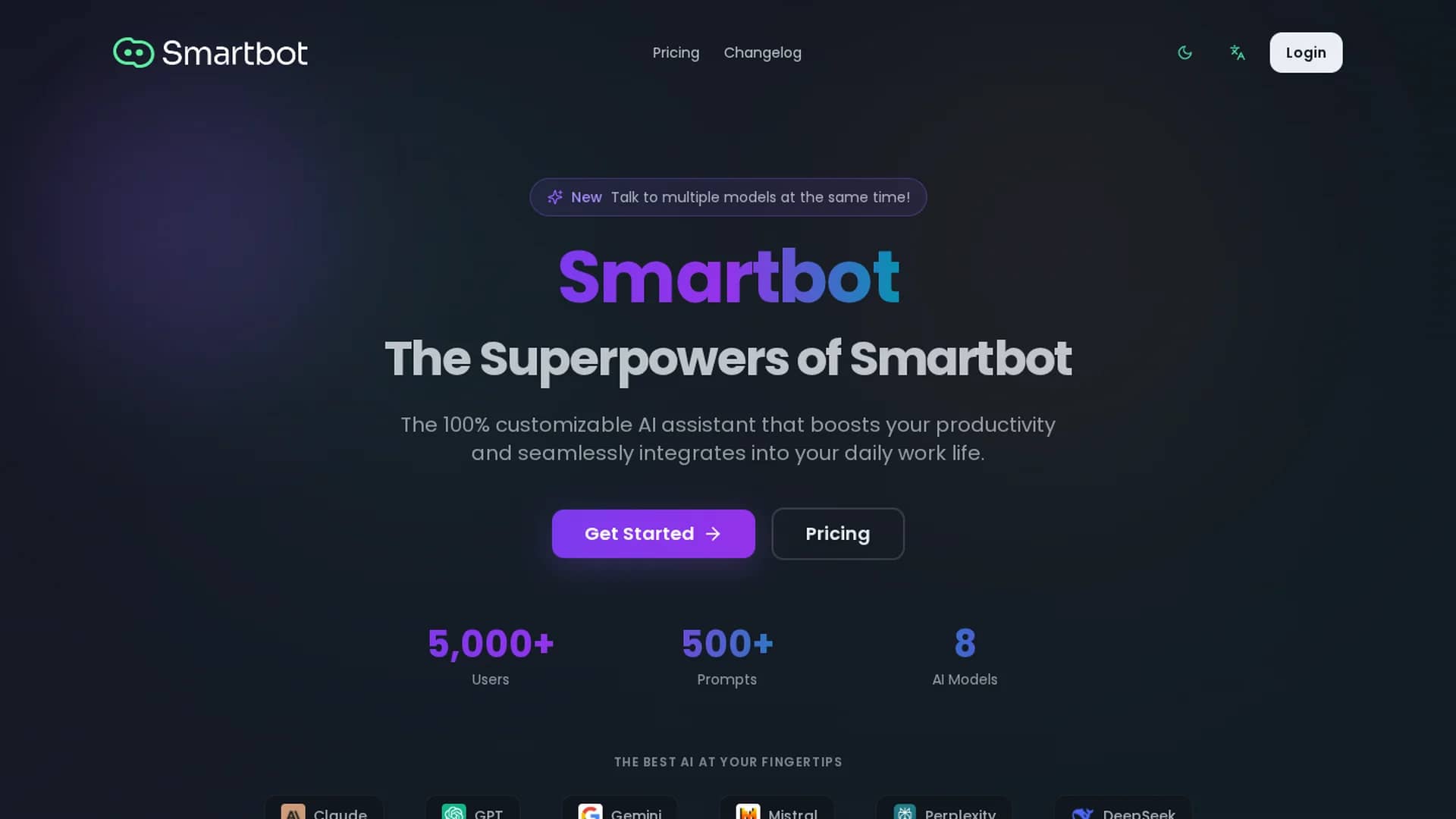 smarbot homepage