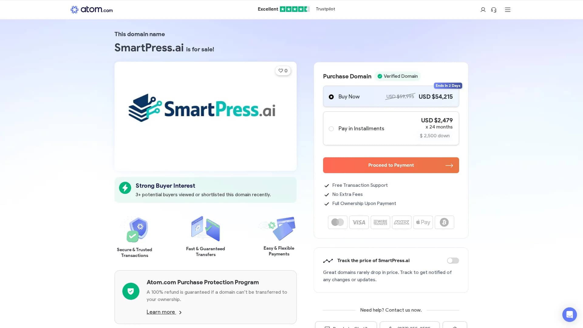smartpress-ai homepage