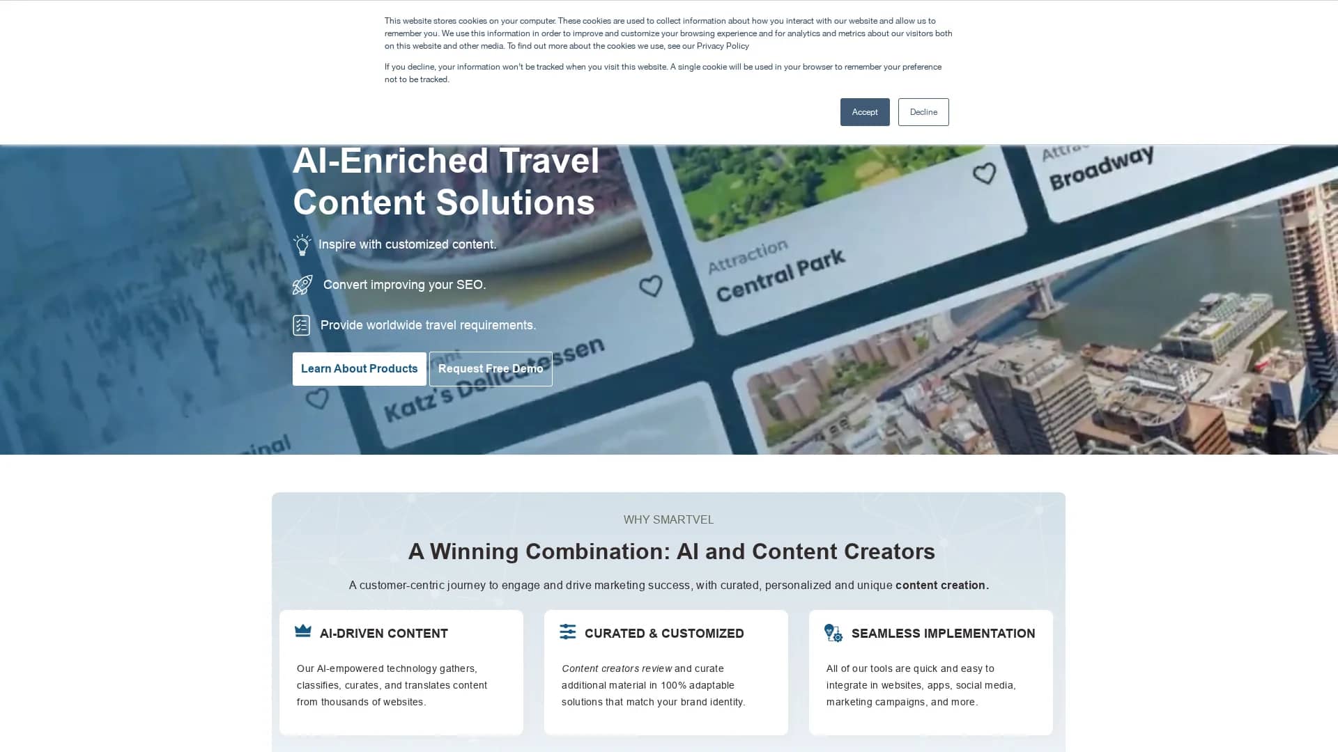 smartvel-com homepage