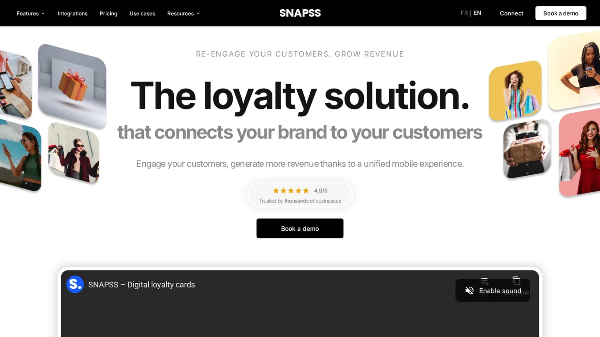 snapss homepage