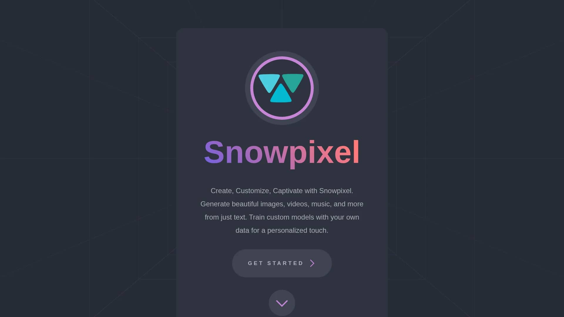 snowpixel homepage