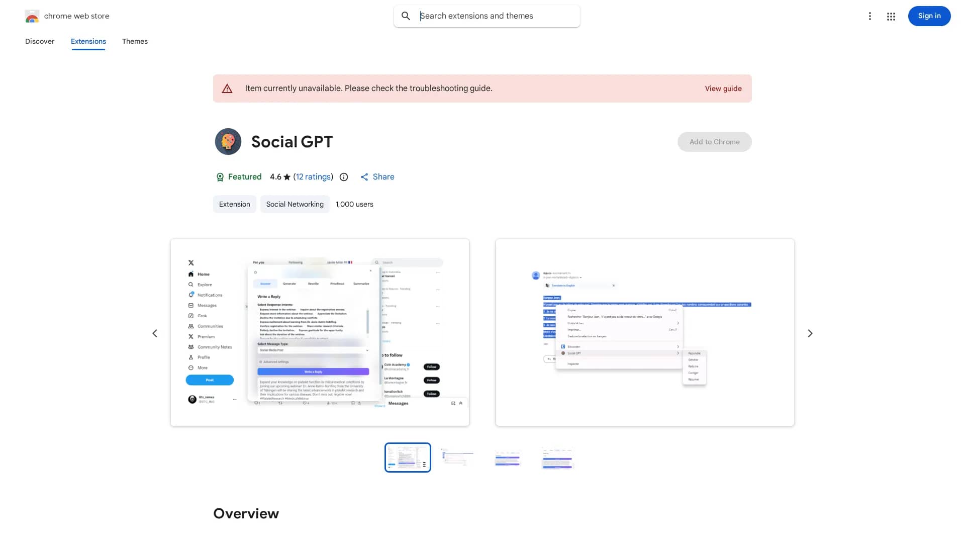 social-gpt homepage