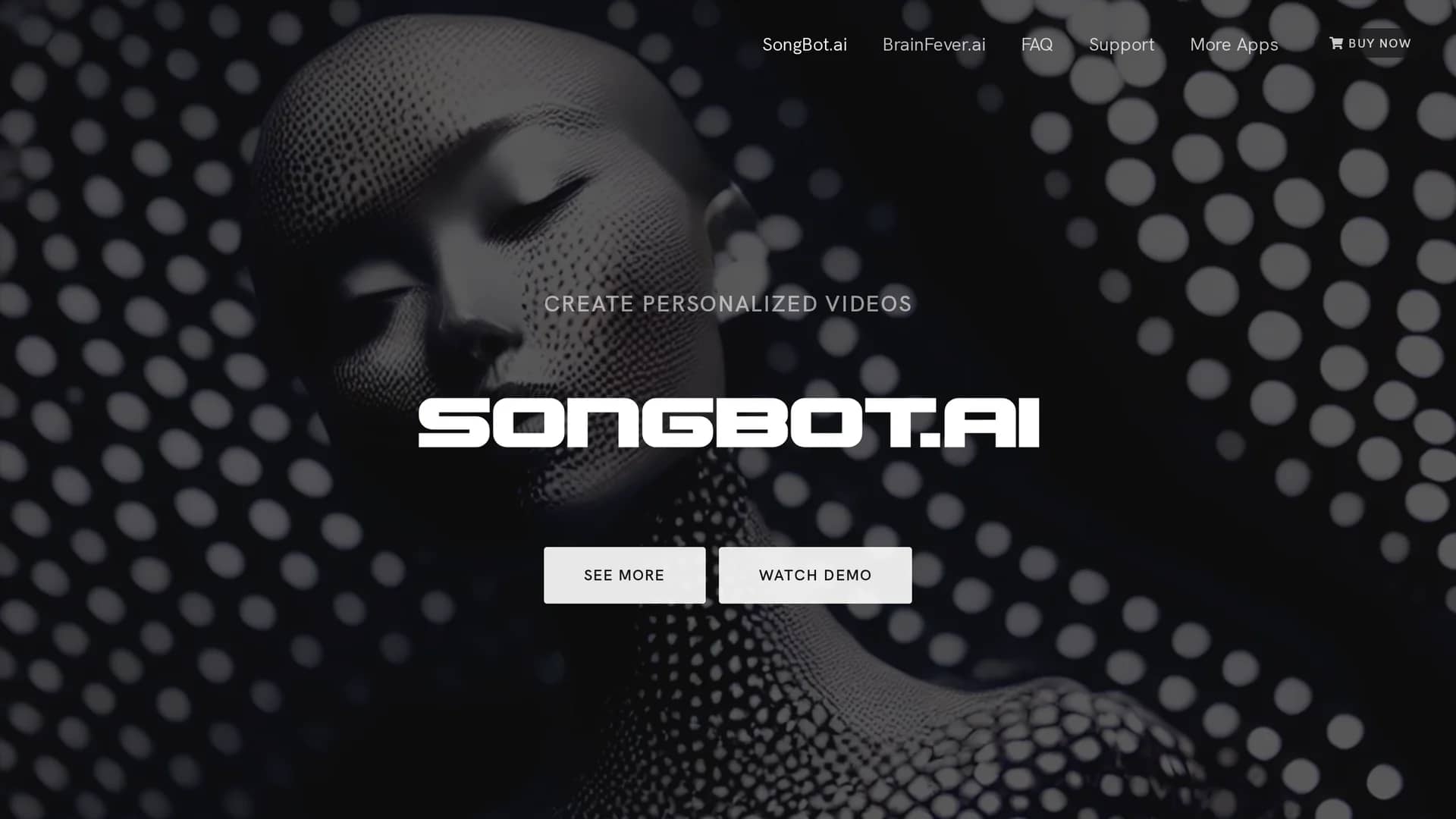 songbot-ai-music homepage
