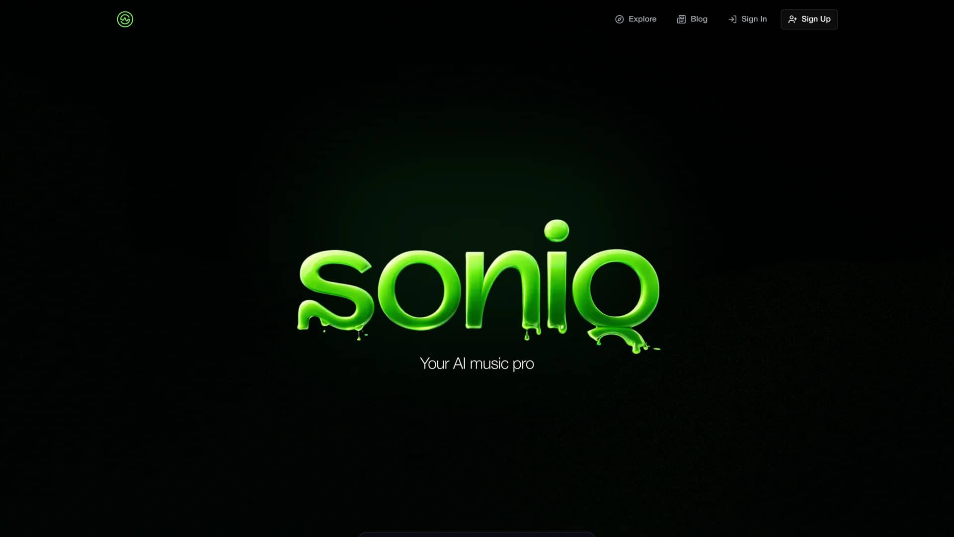 soniq-chat homepage