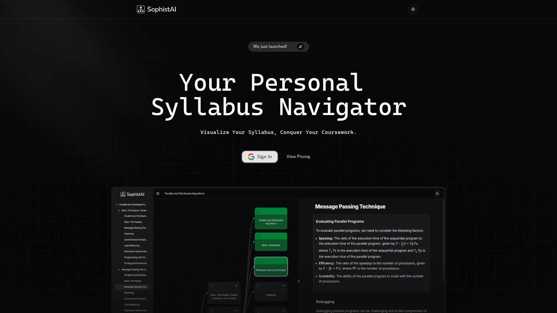 sophistai homepage