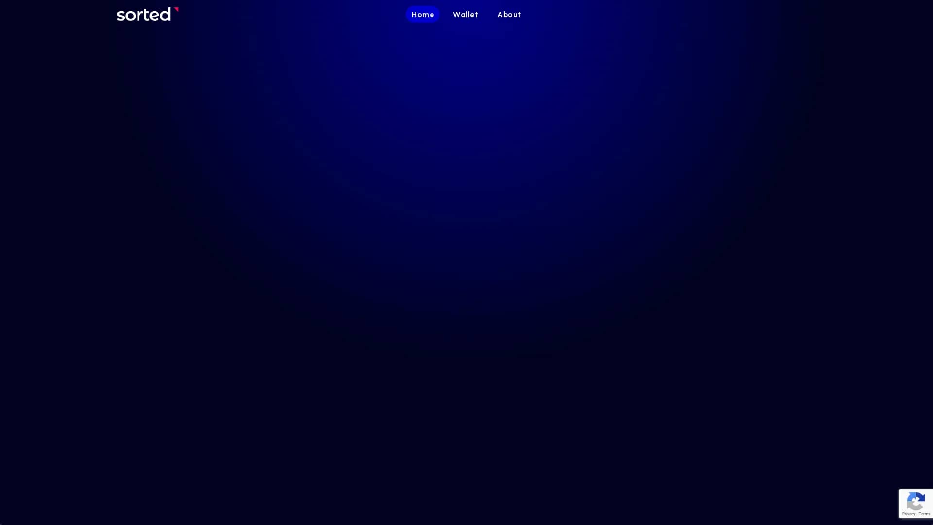 sorted-wallet homepage