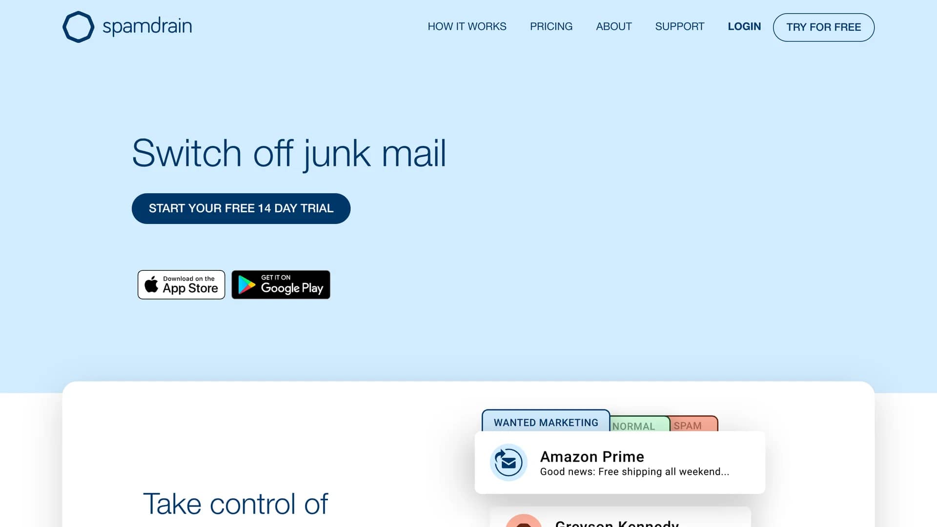 spamdrain-antispam homepage