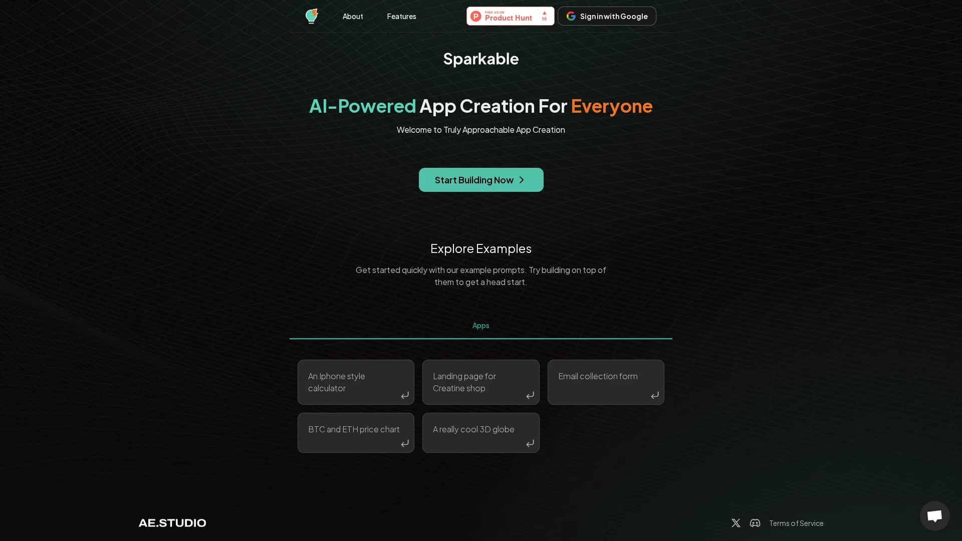 spark-ai homepage