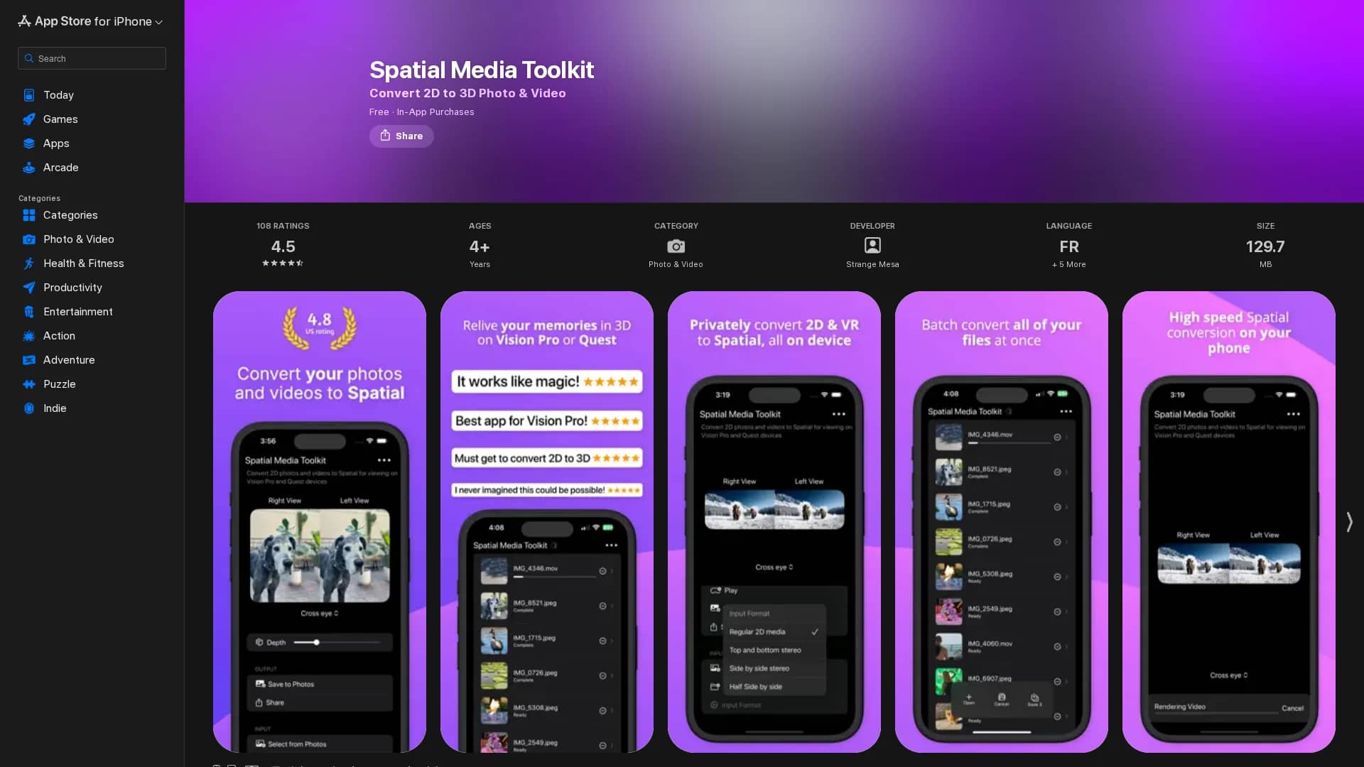 spatial-media-toolkit homepage