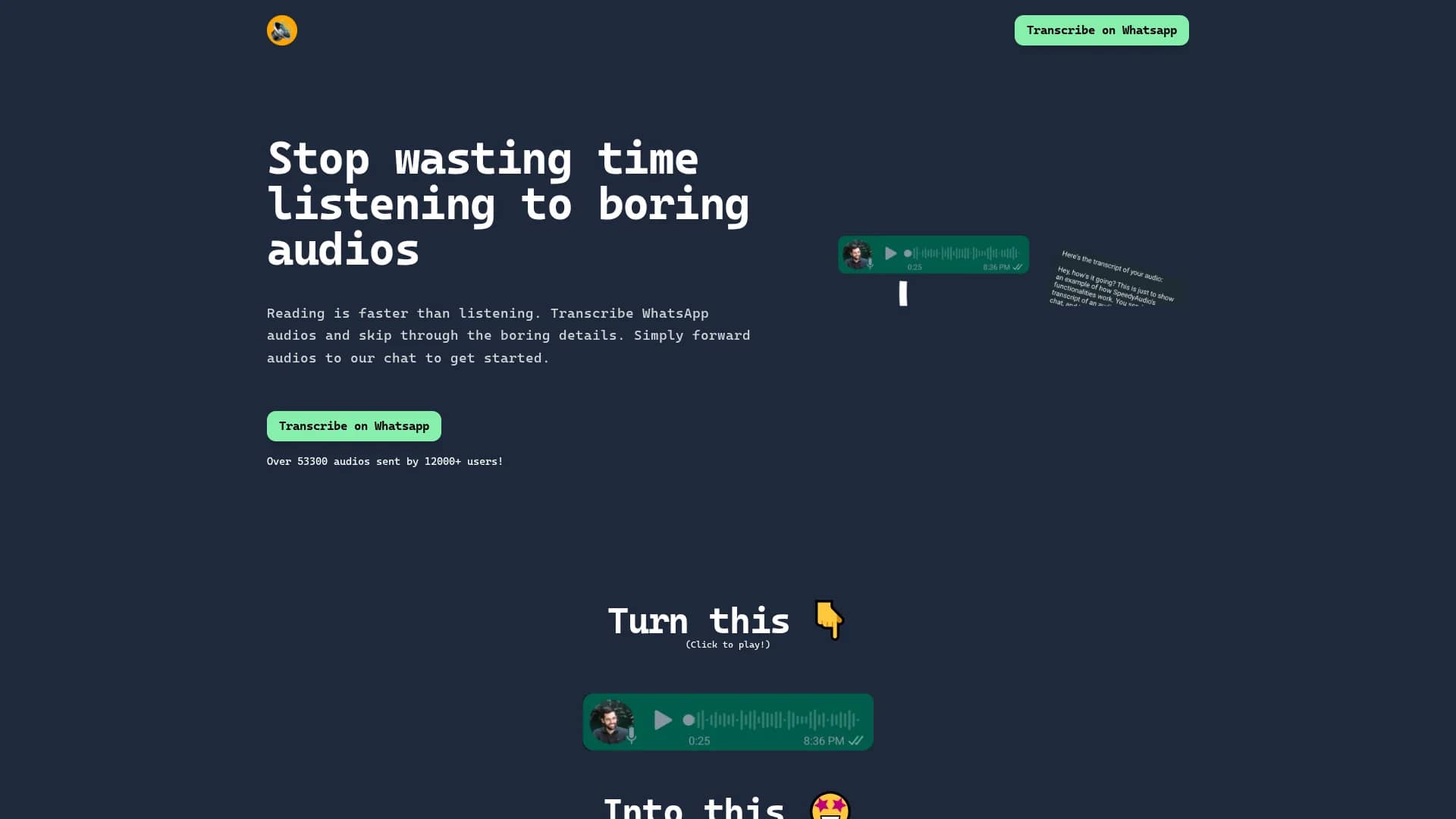 speedy-audios homepage
