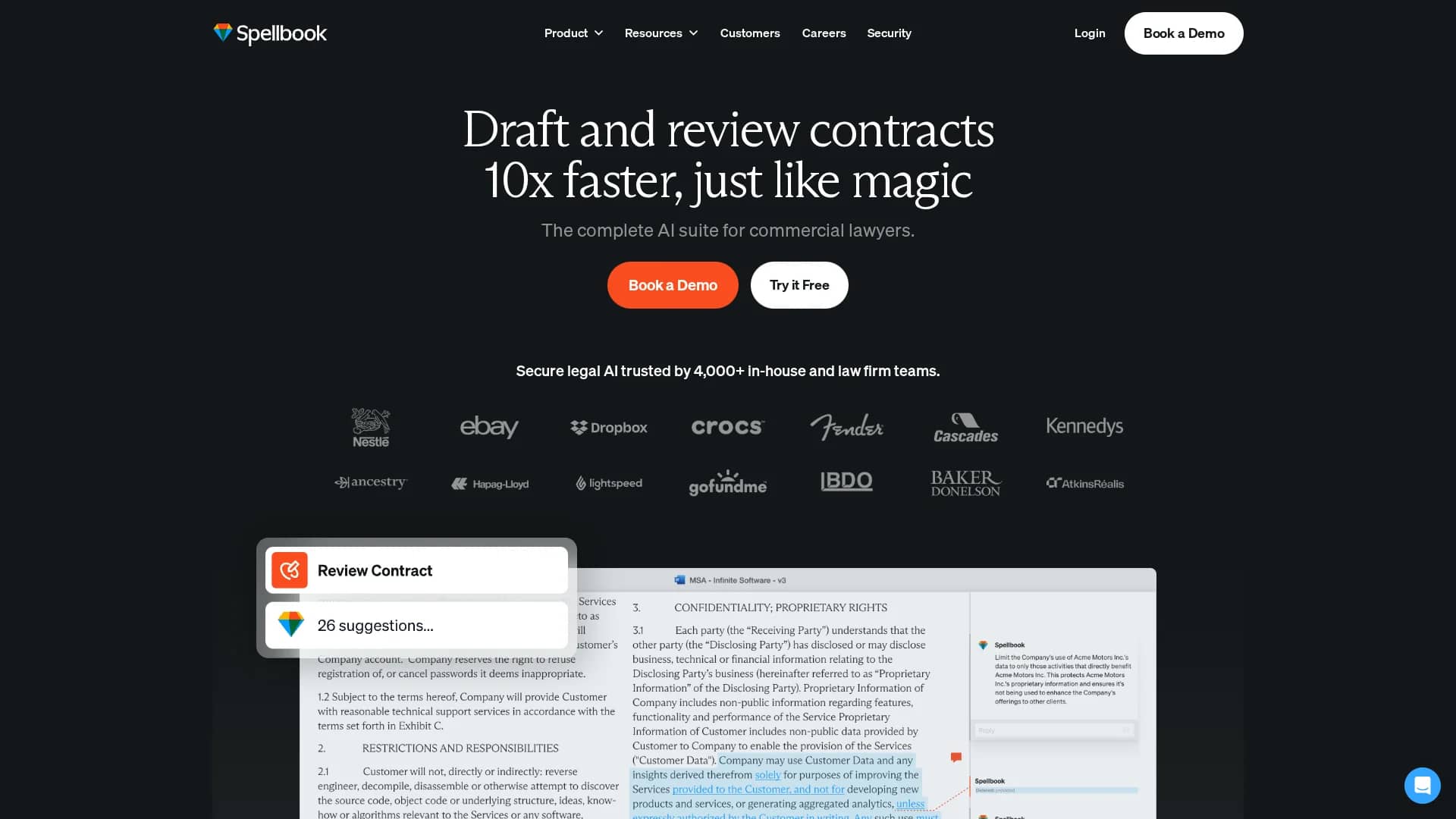 spellbook homepage