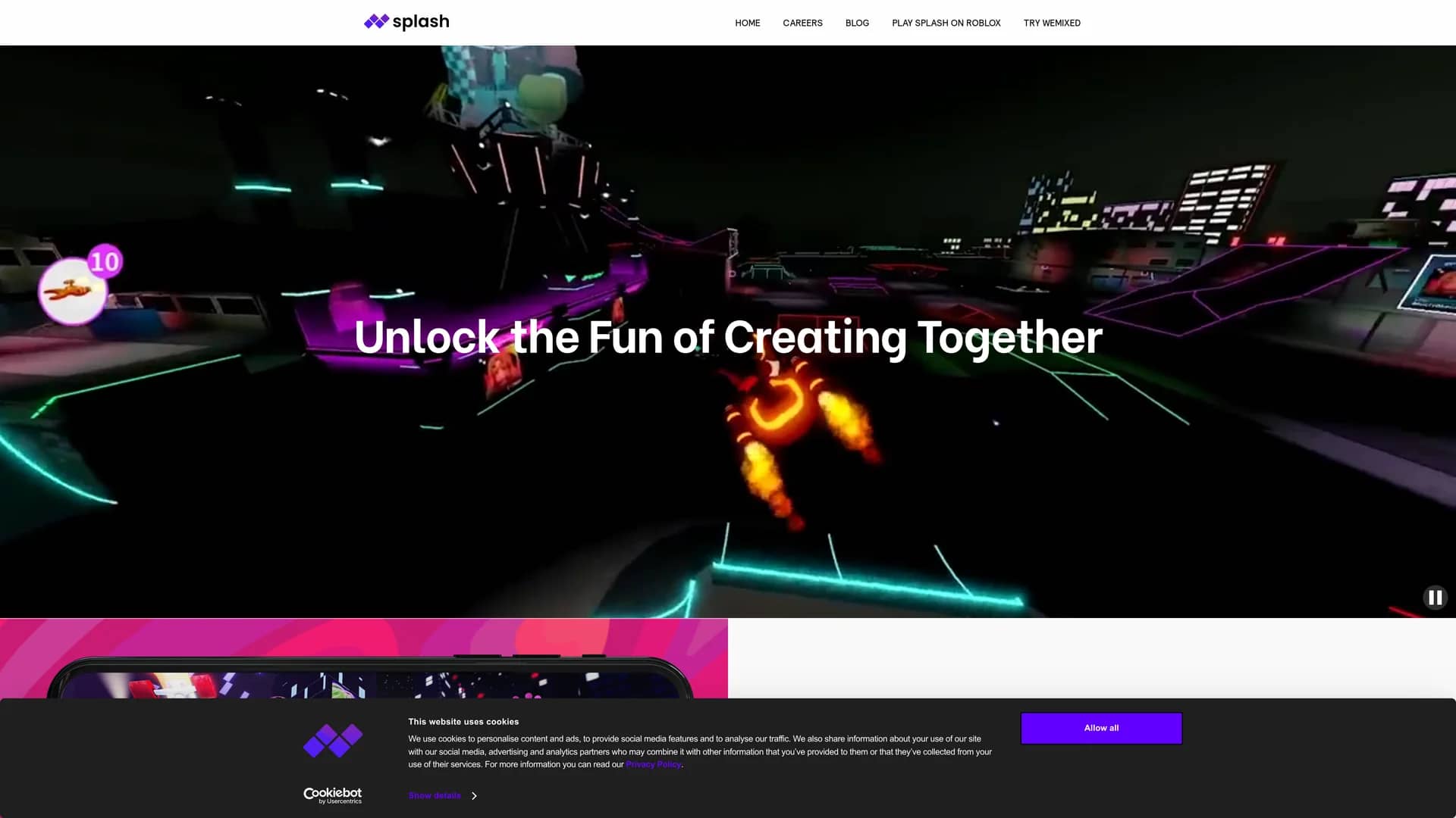 splashmusic homepage