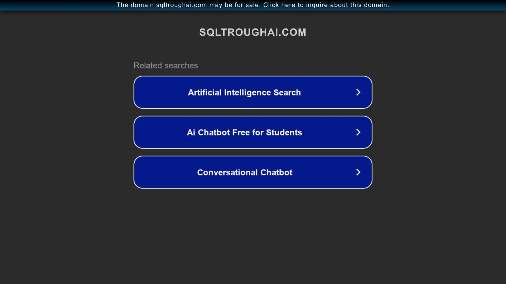 sqltoughai homepage