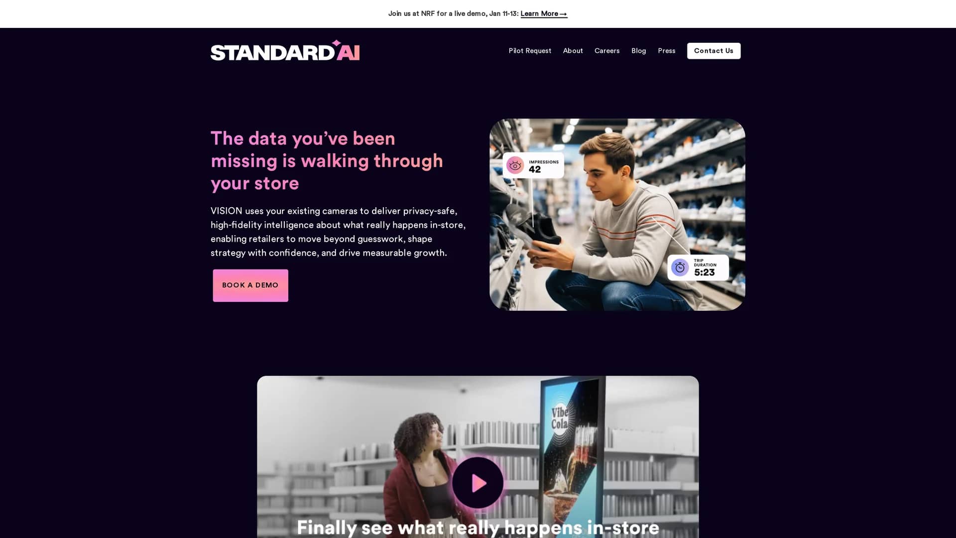standard-ai homepage