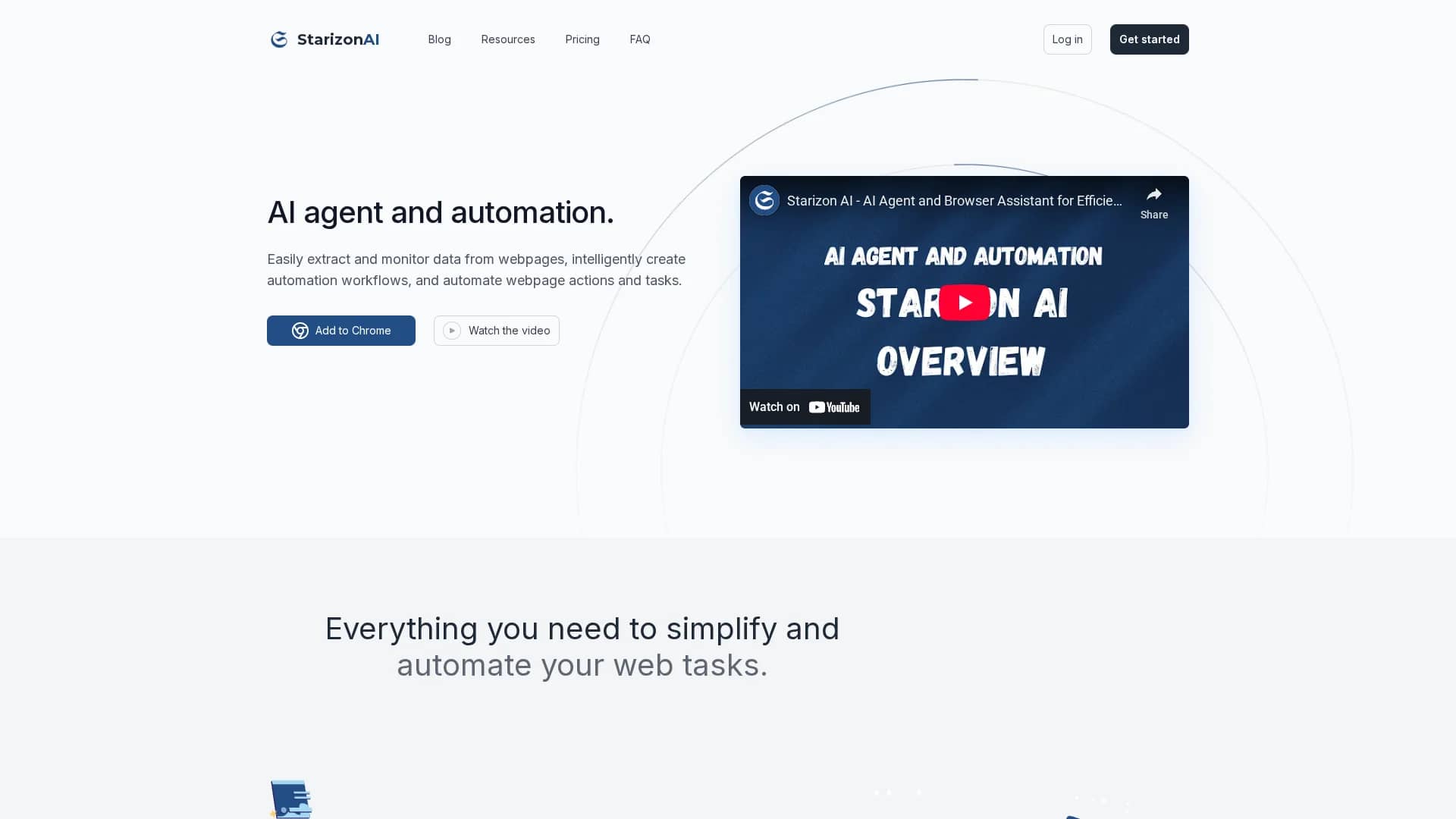 starizon-ai homepage