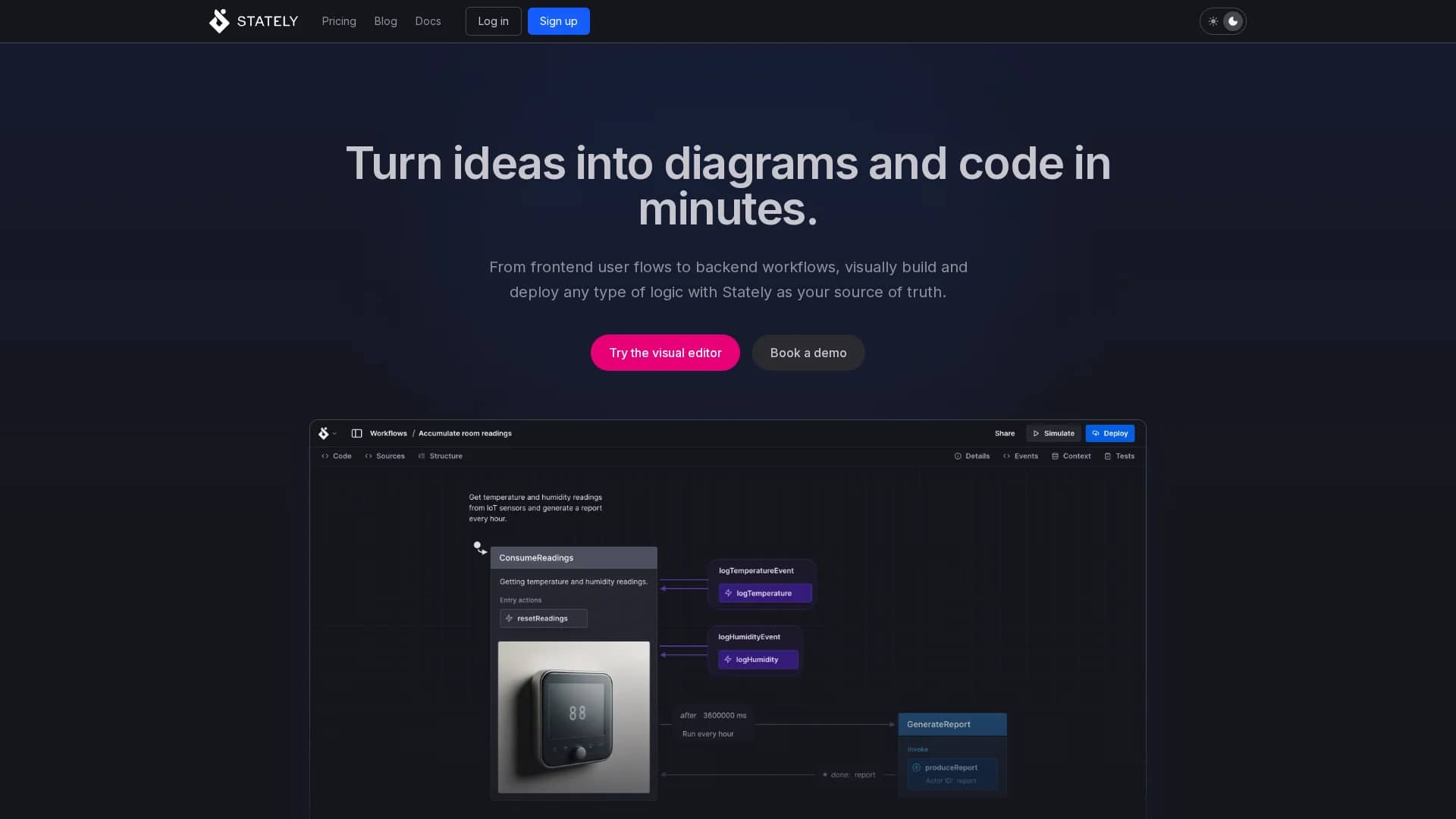 stately-ai homepage