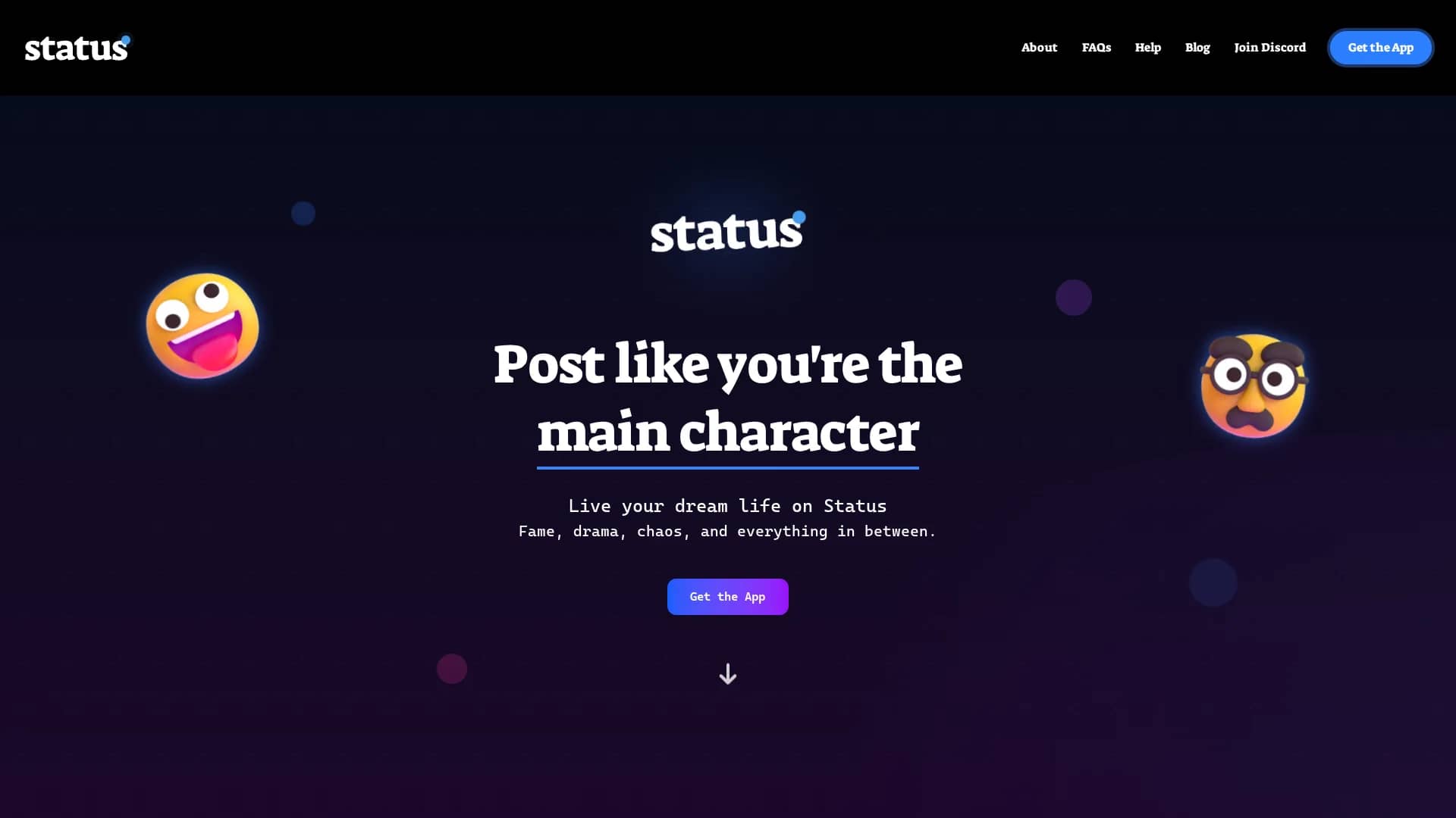 status-ai homepage
