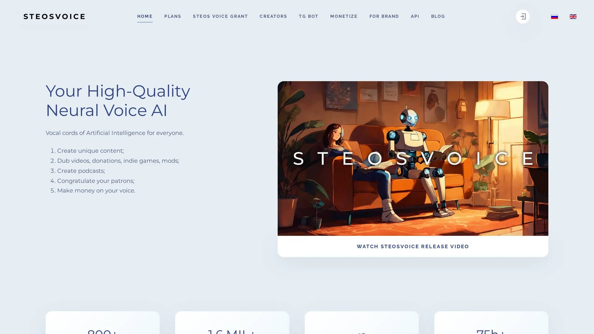 steosvoice homepage
