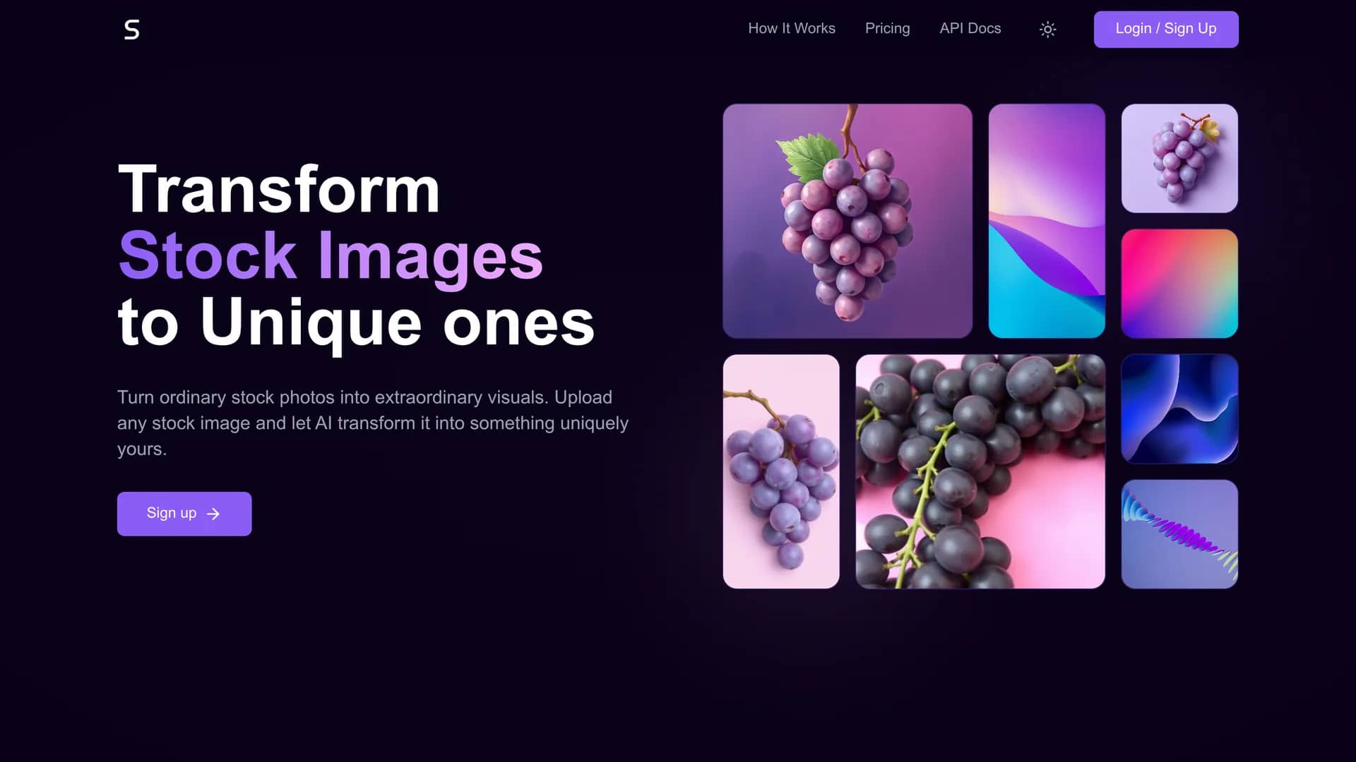 stockphoto homepage