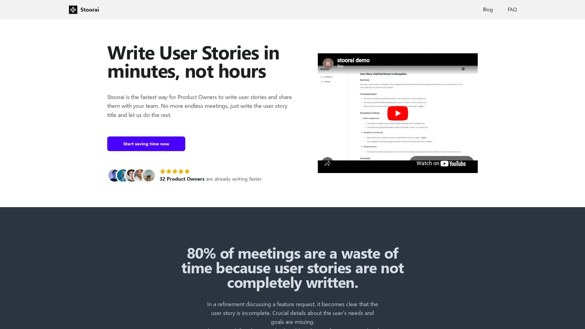 stoorai homepage