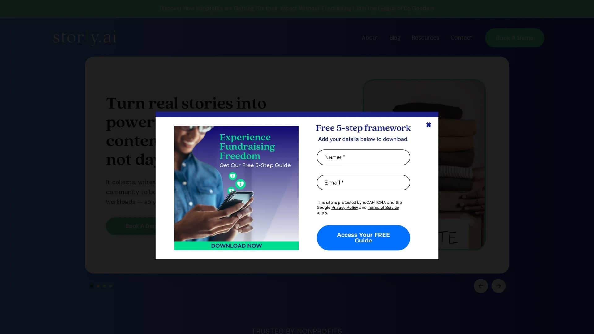 storly-ai homepage