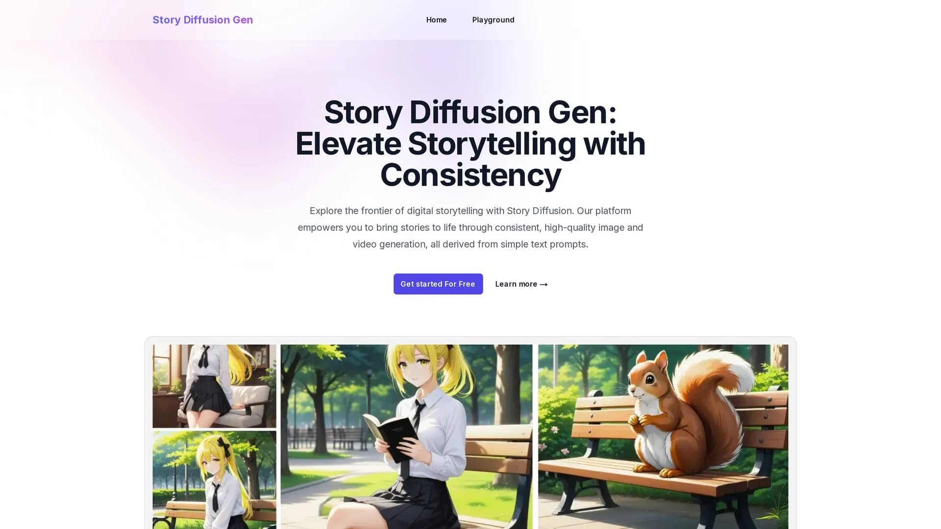 story-diffusion-gen homepage
