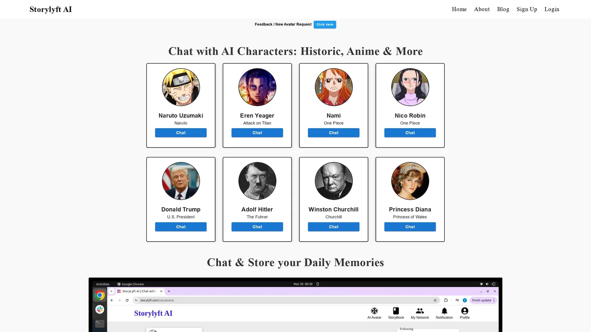 storylyft homepage