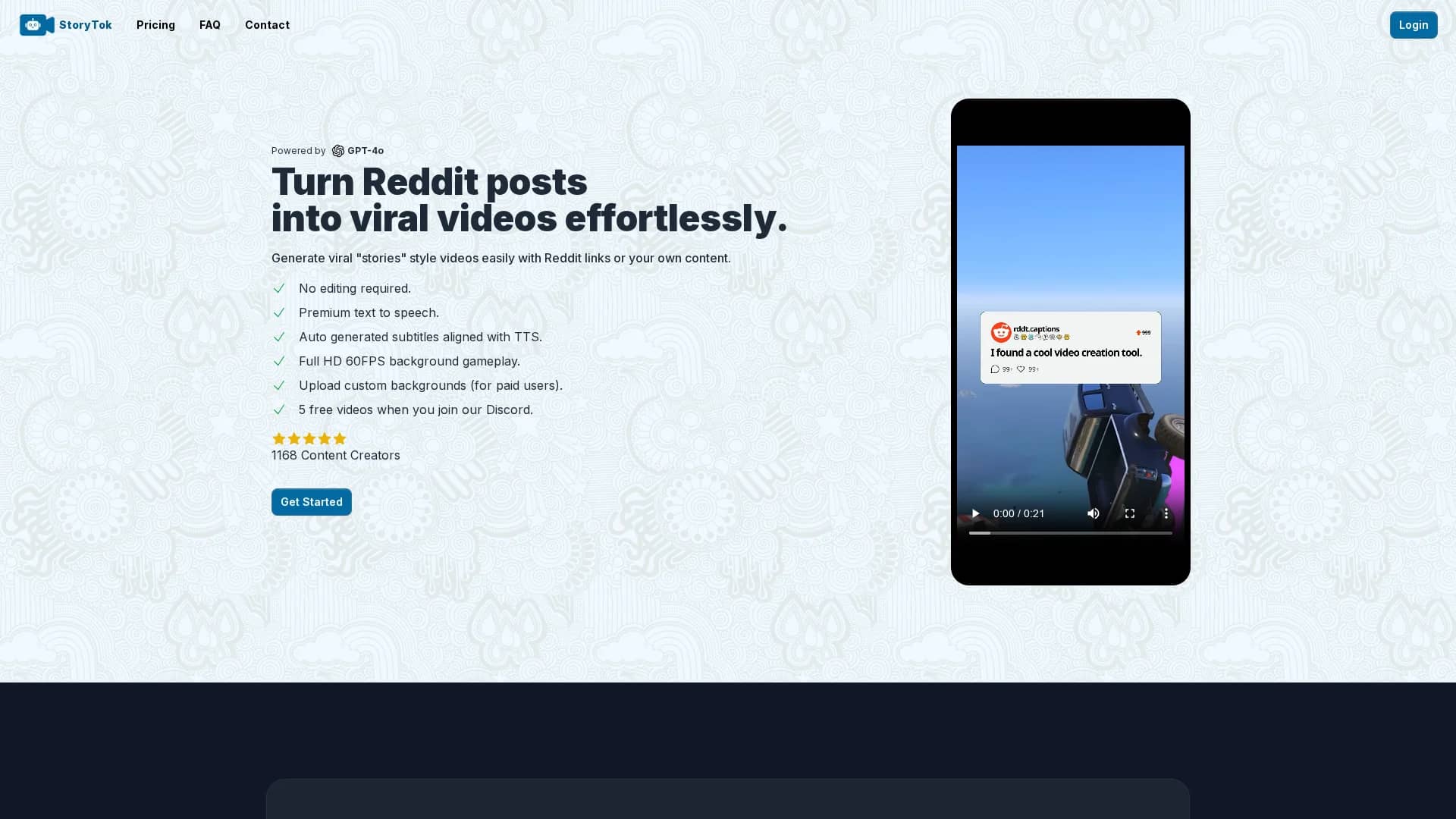 storytok homepage
