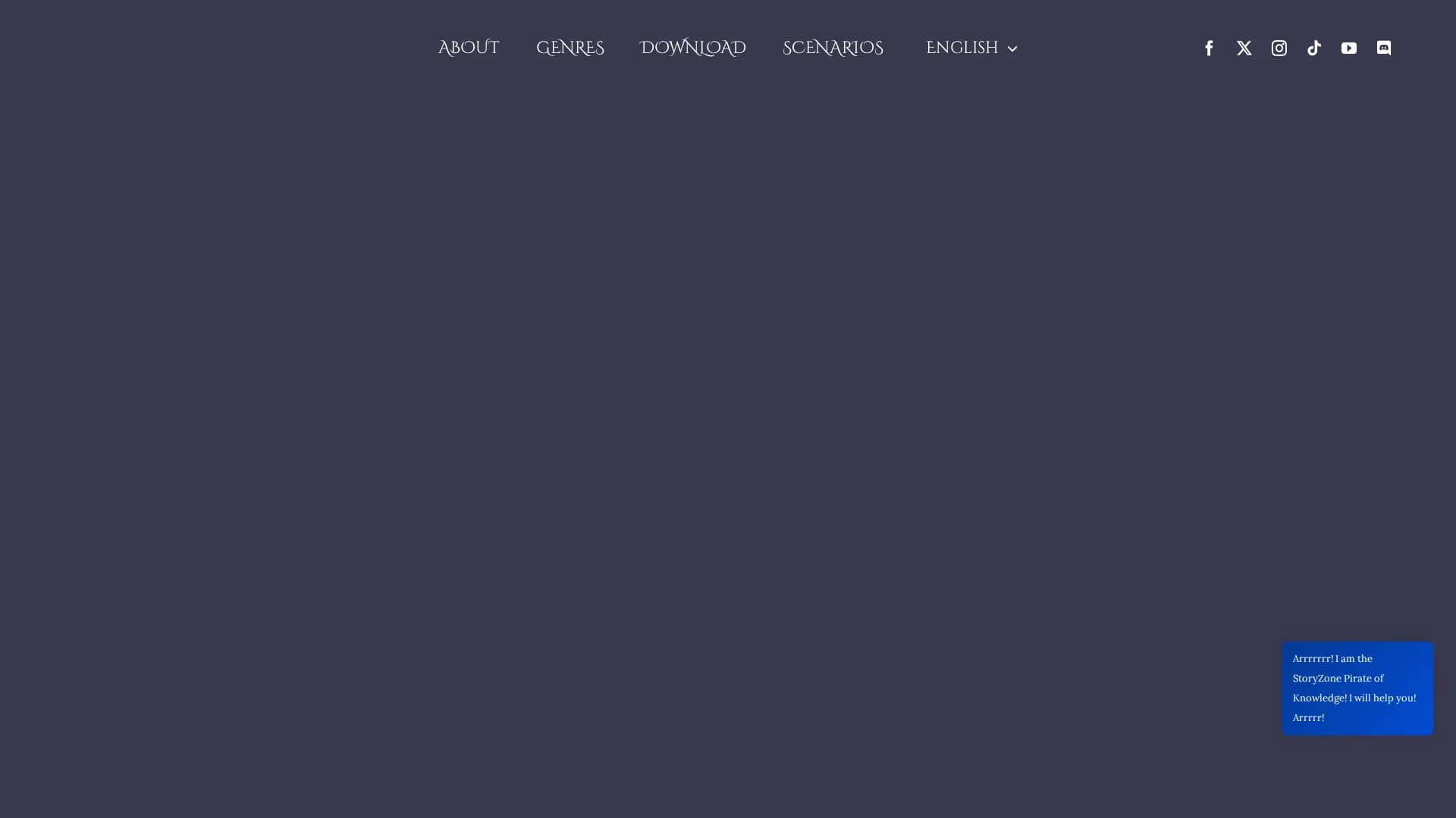 storyworld homepage