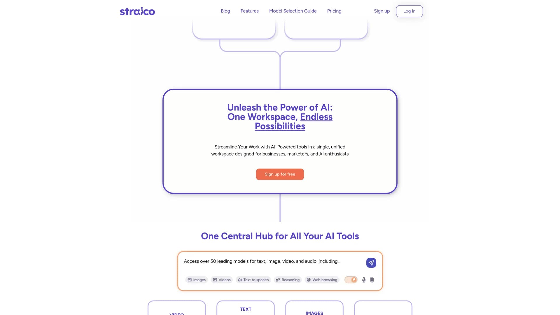 straico homepage