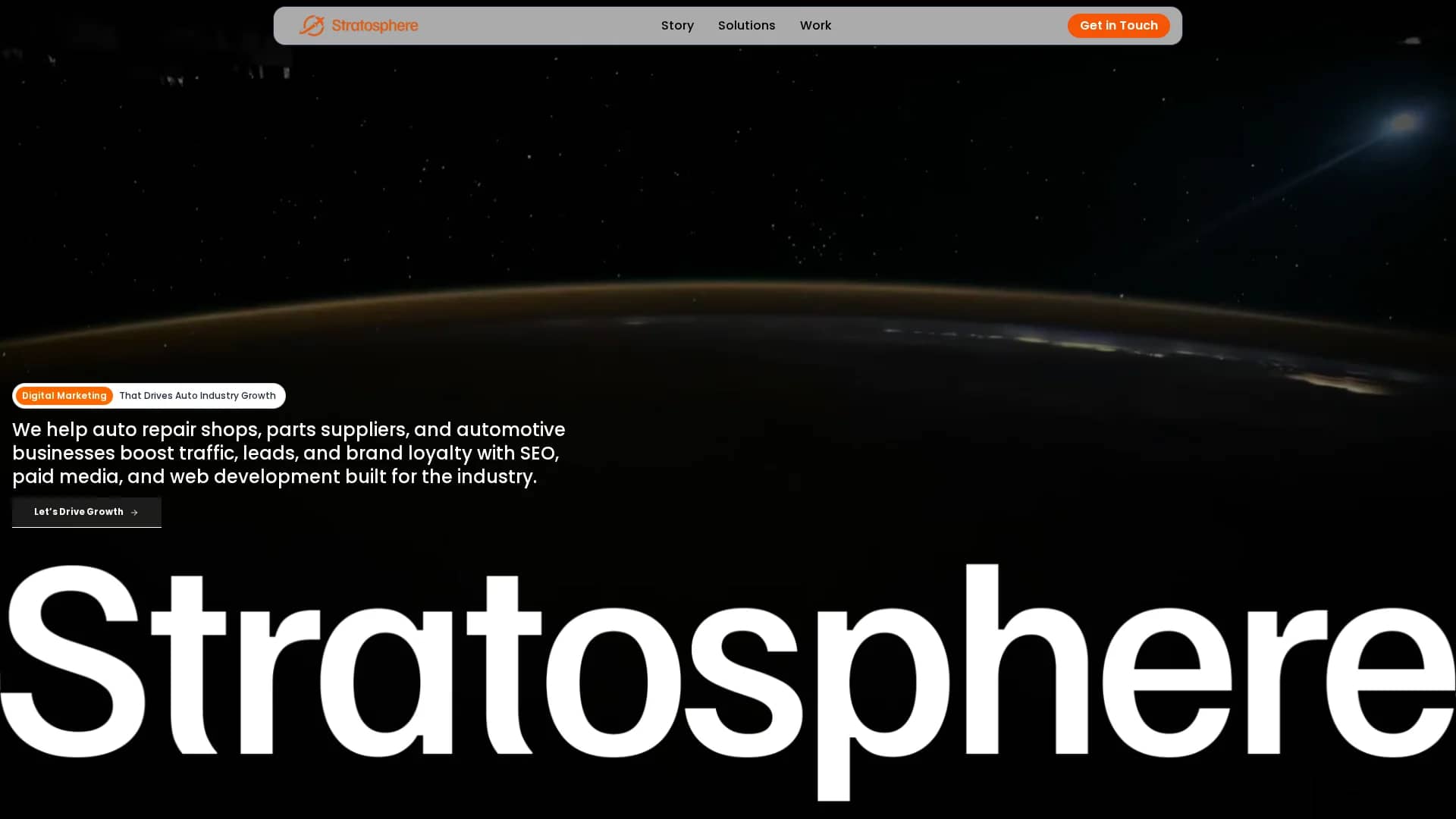 stratosphere-io homepage