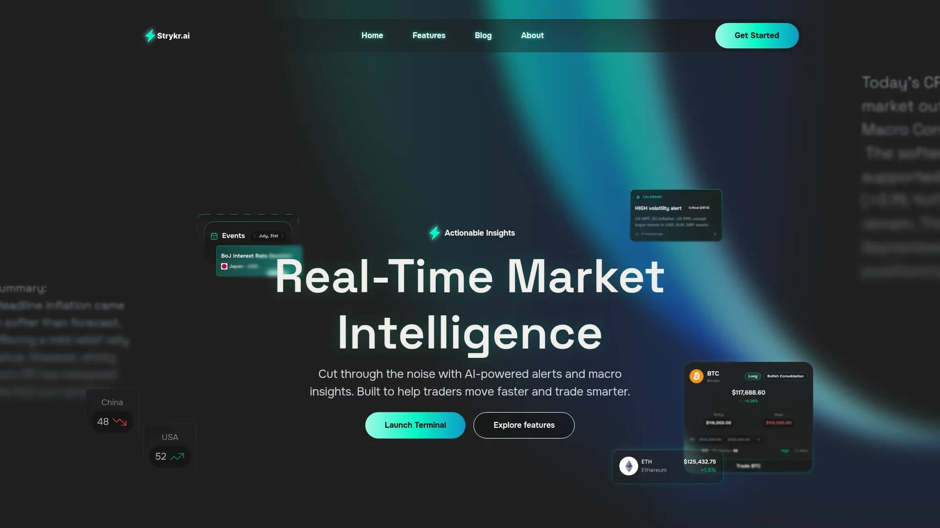 strykr-ai homepage