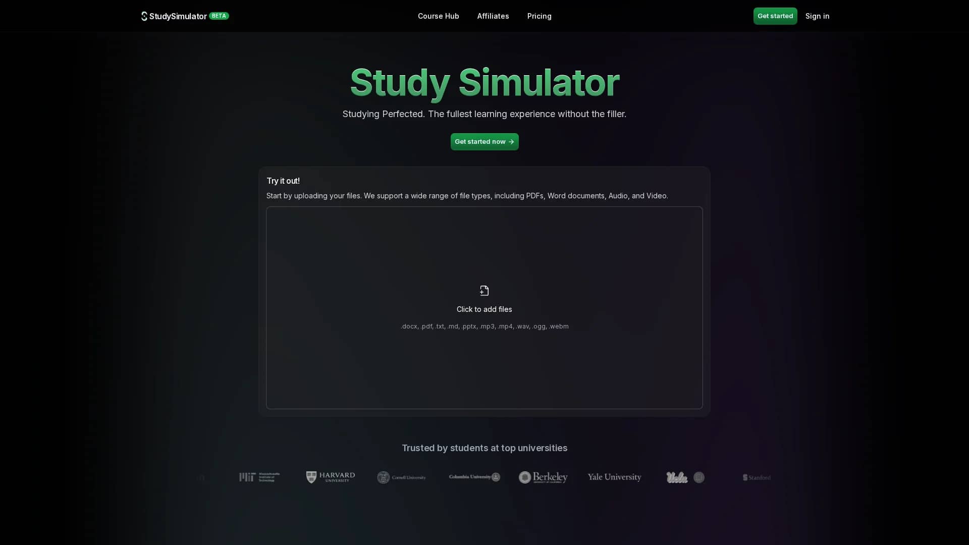 study-sim homepage