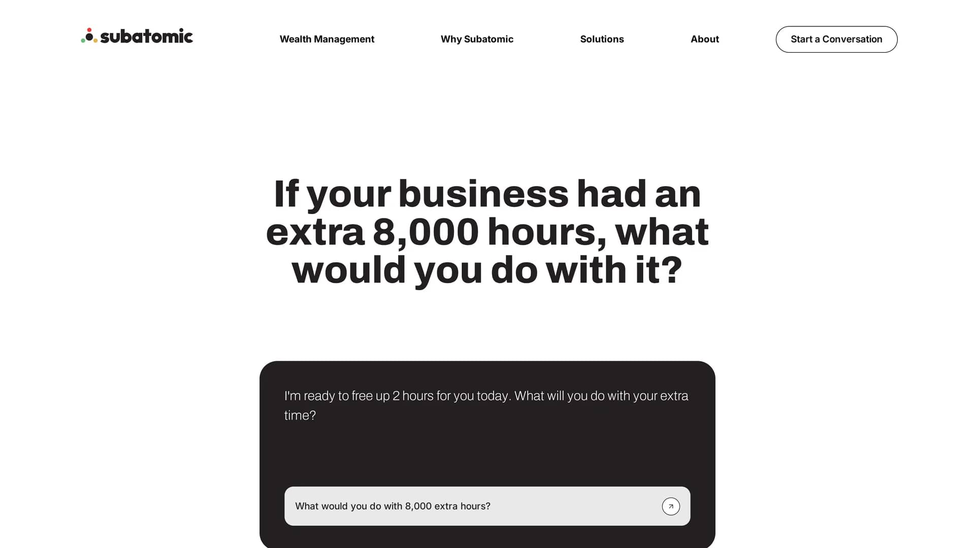 subatomic homepage