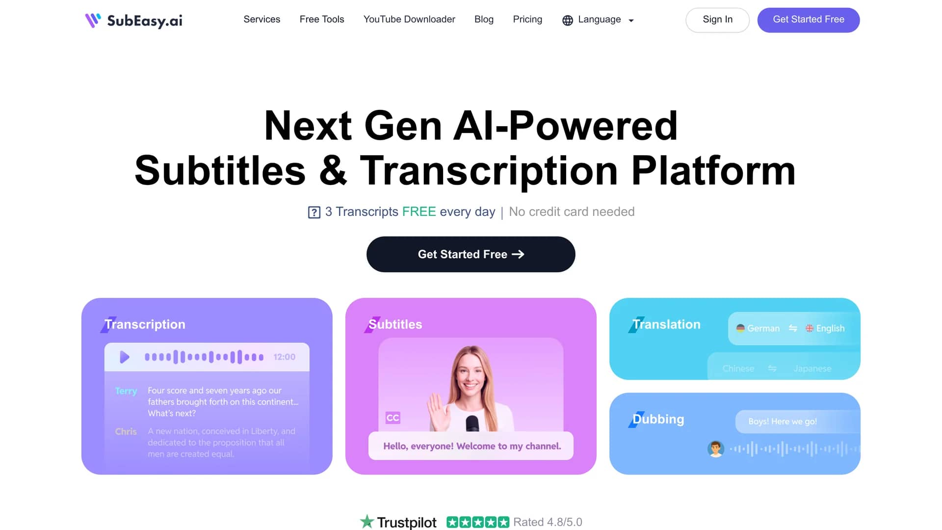 subeasy homepage