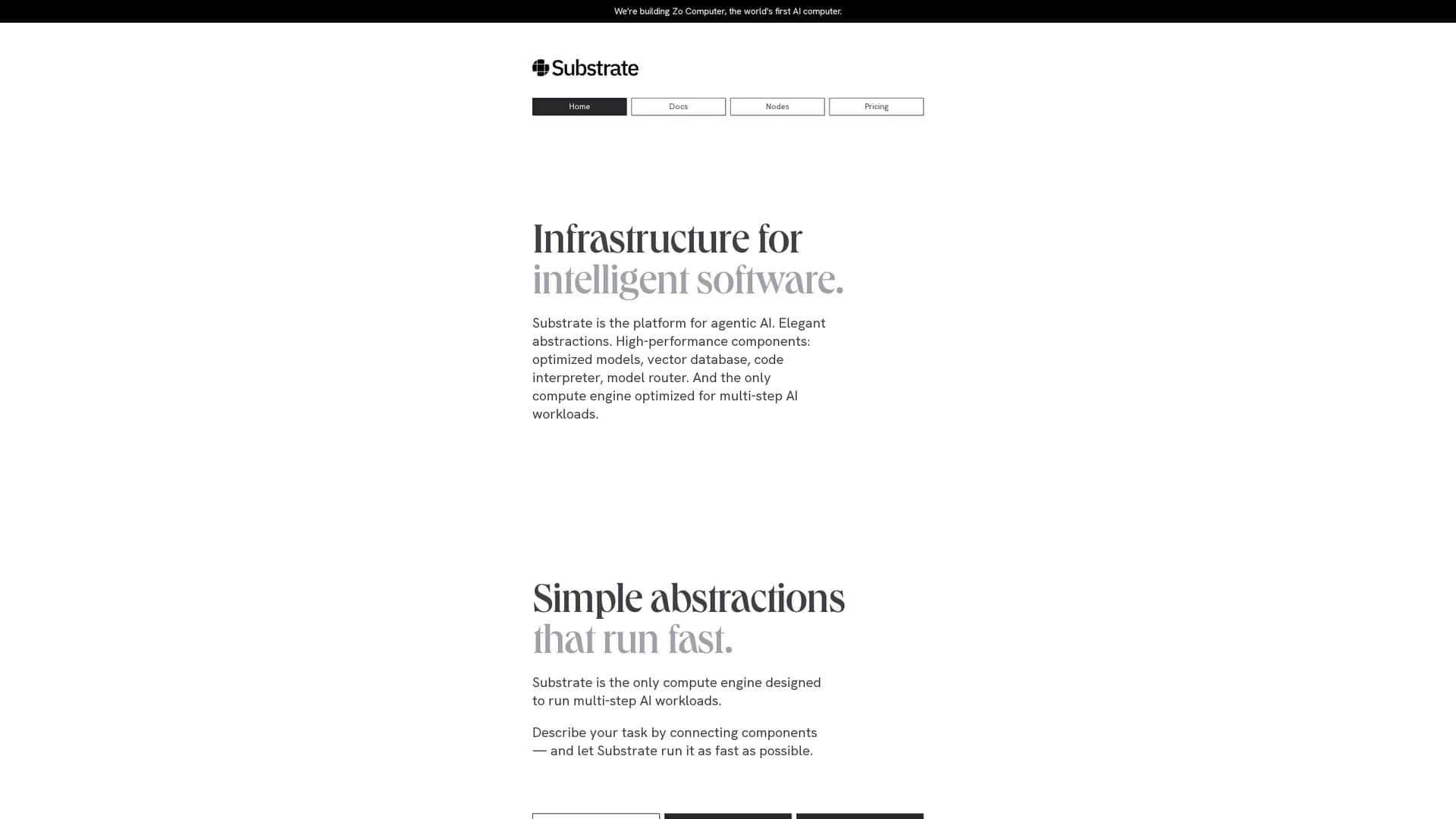 substrate homepage