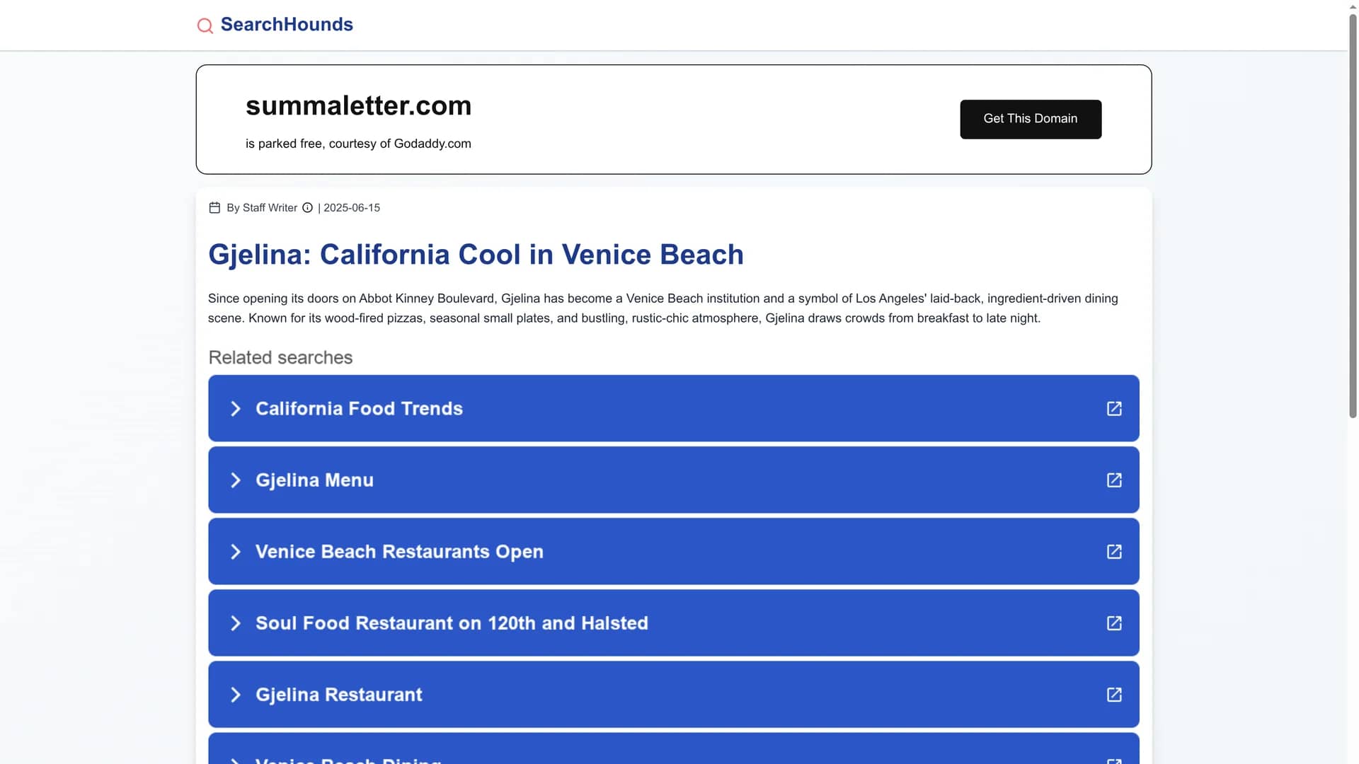 summaletter homepage