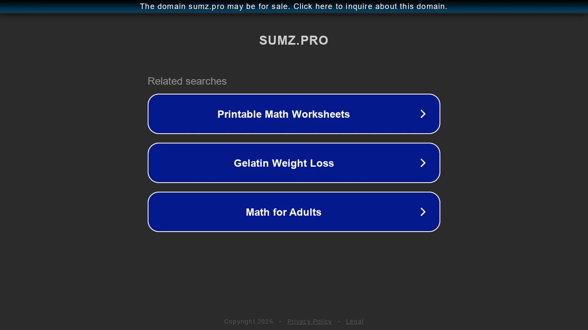 sumz-pro homepage