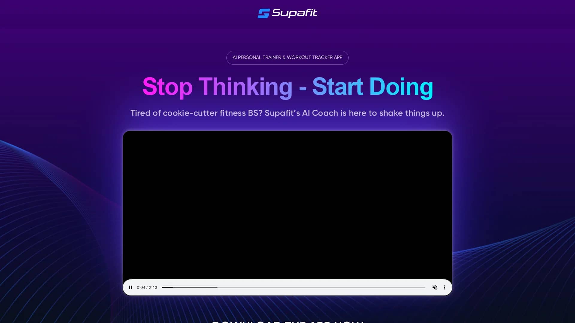 supafit homepage