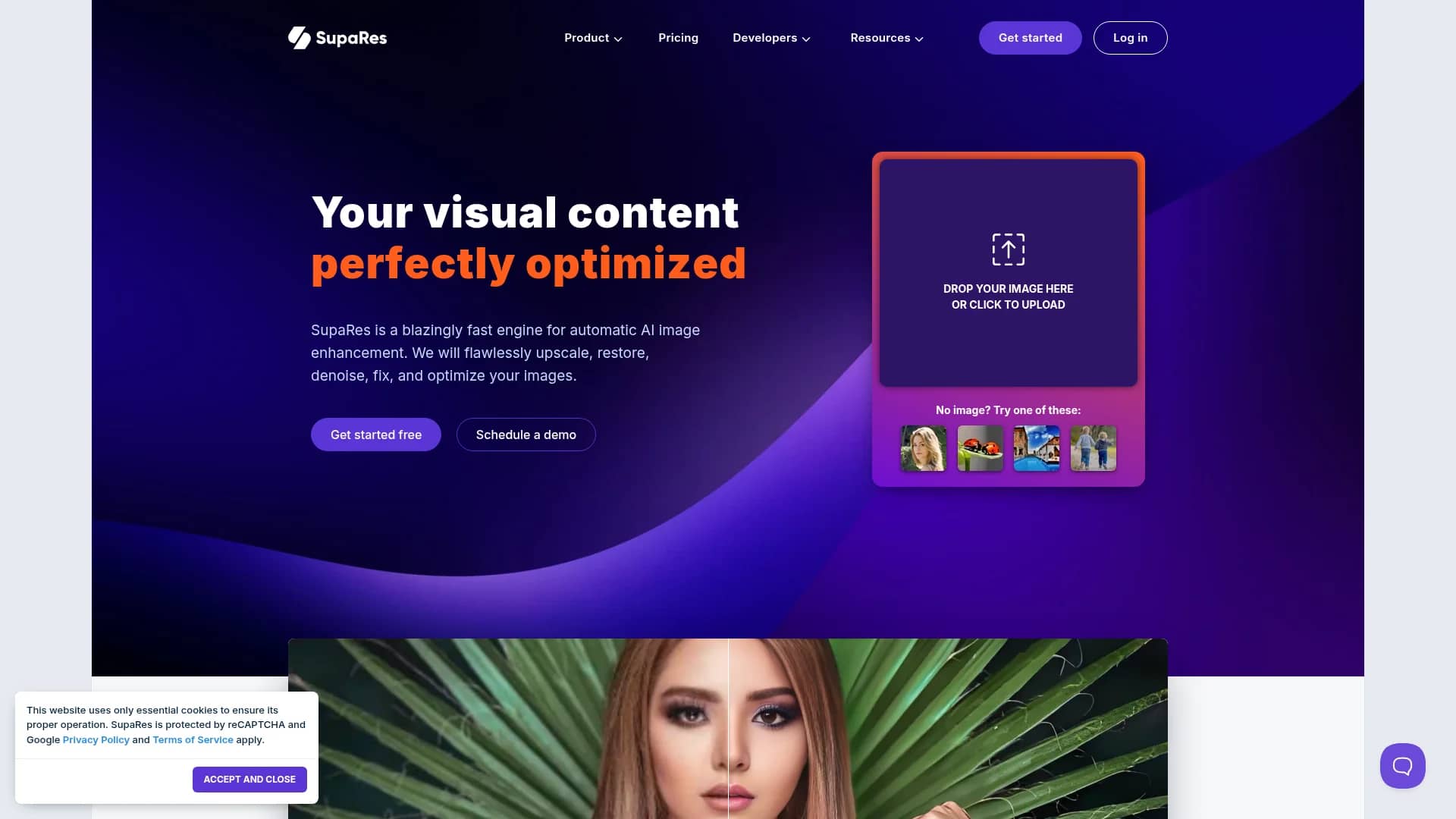 supares homepage
