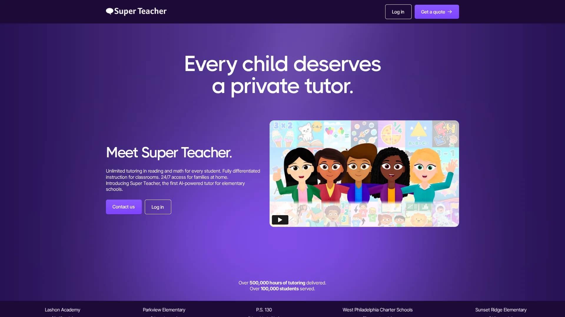 super-teacher homepage