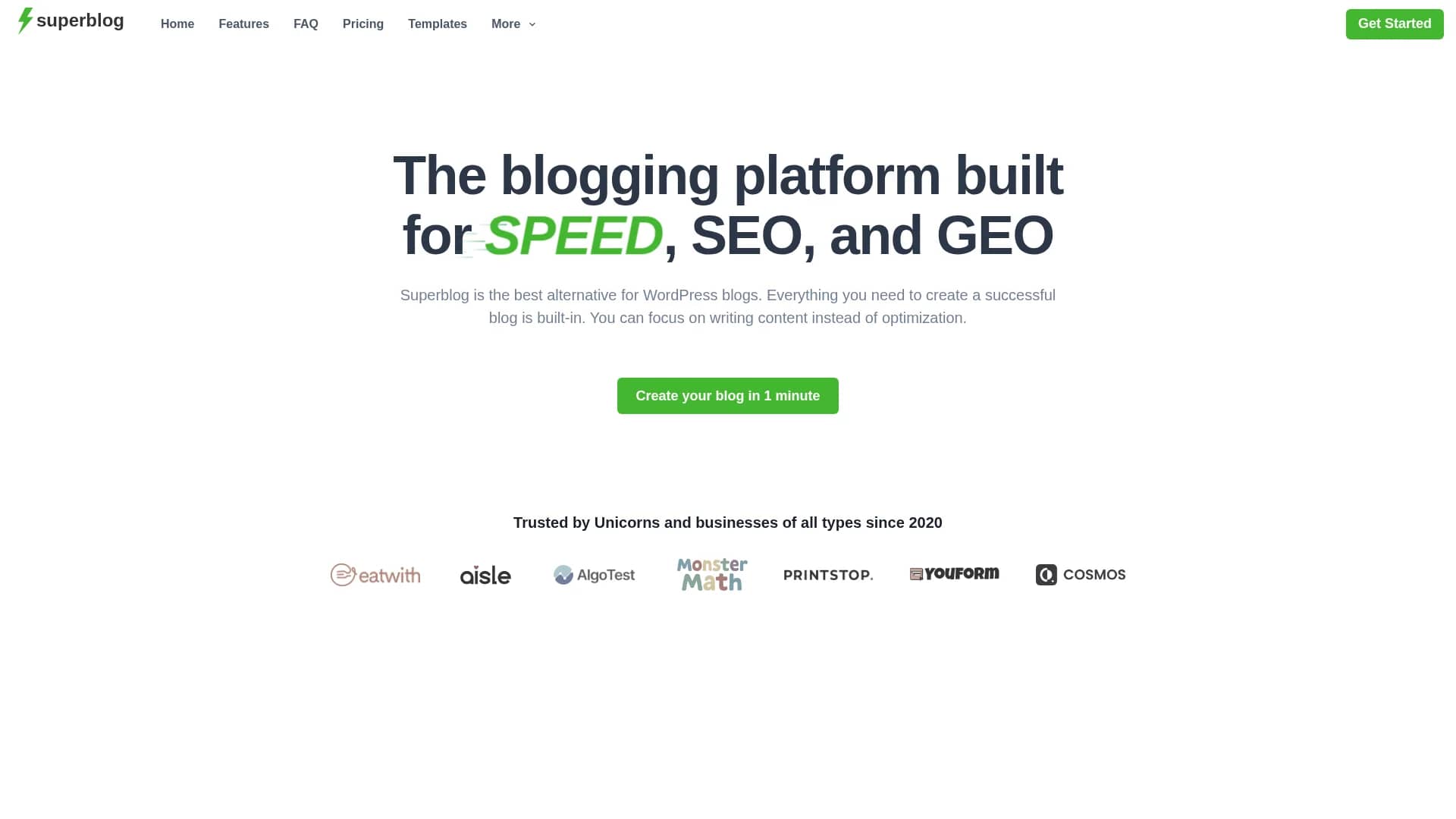 superblog homepage