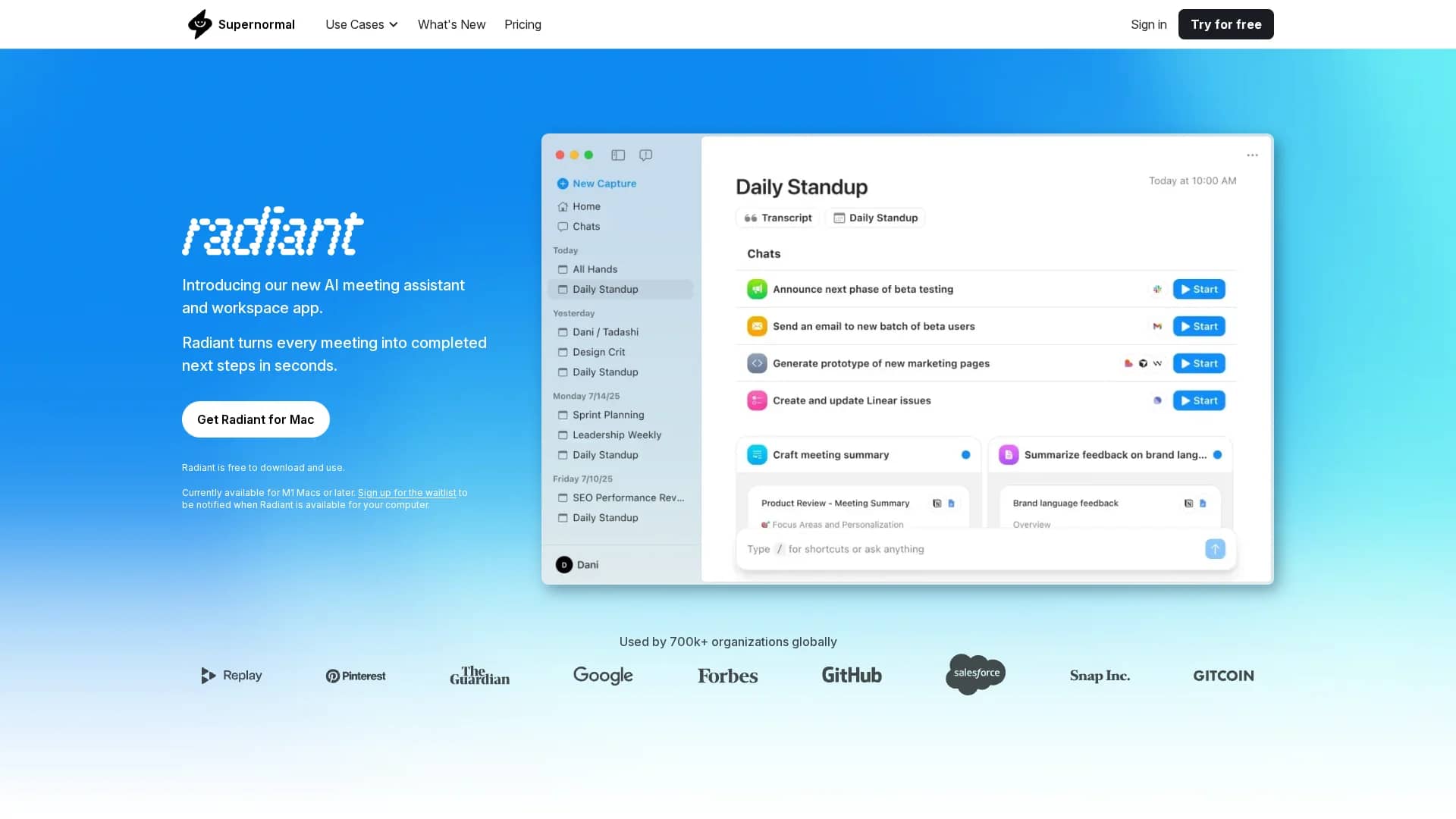 supernormal homepage