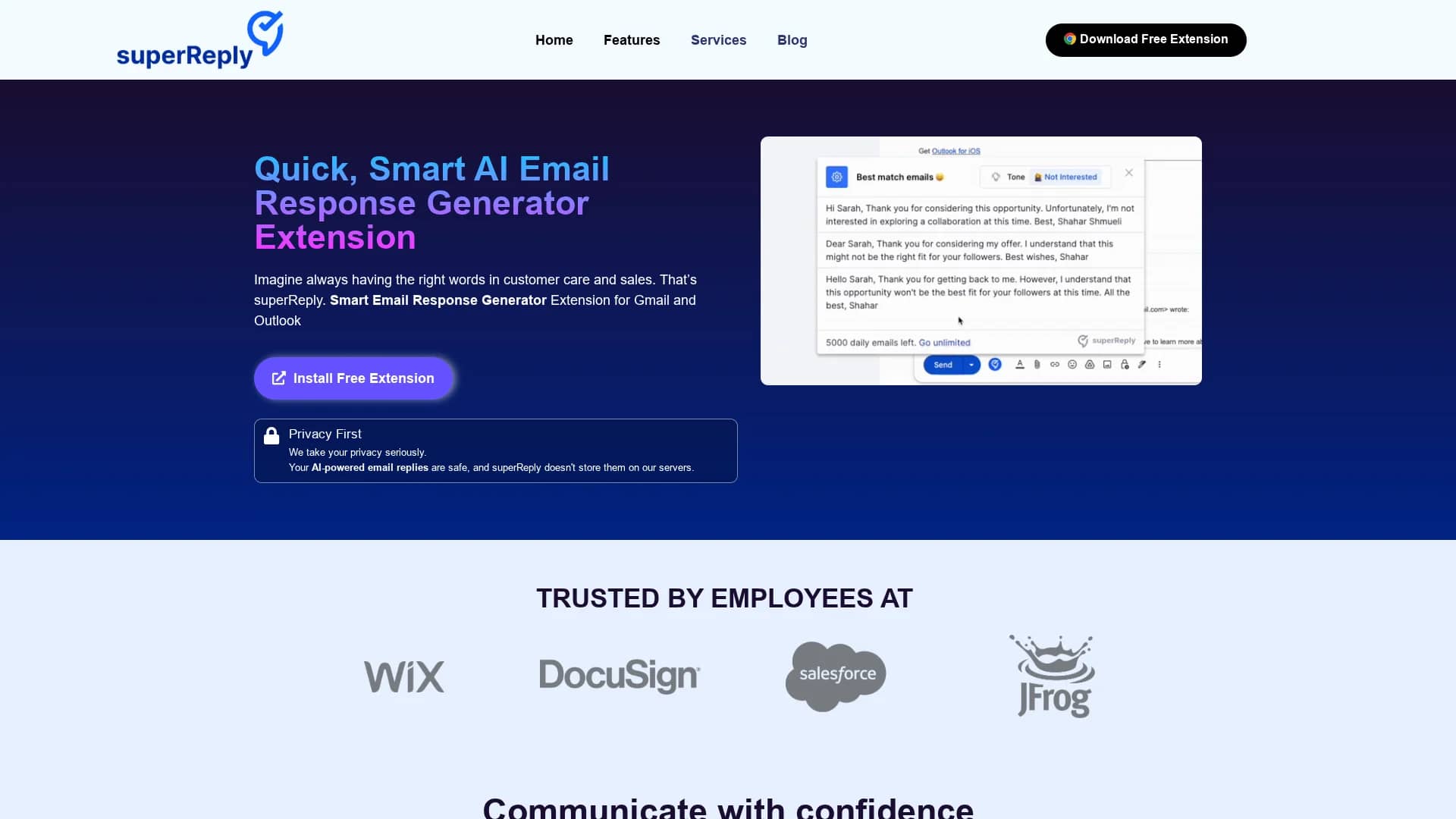 superreply homepage