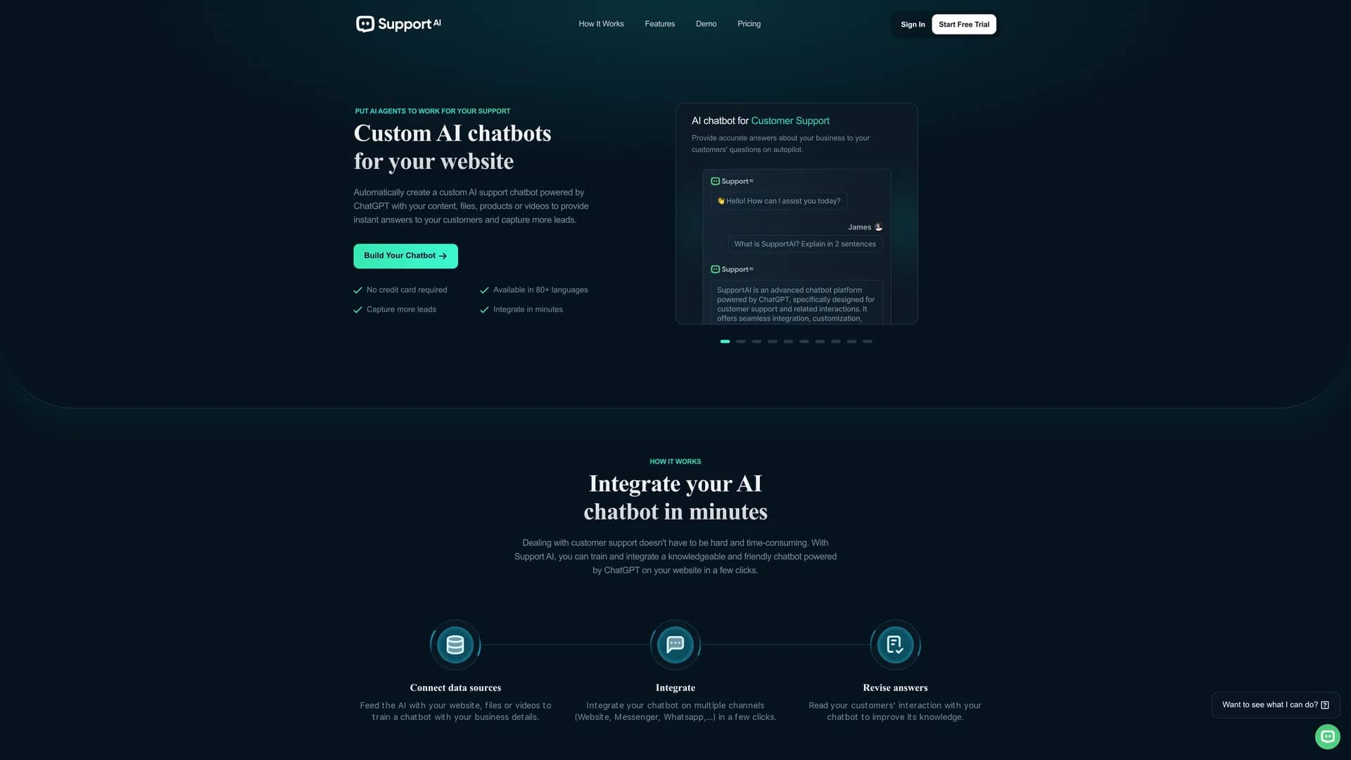 supportai homepage