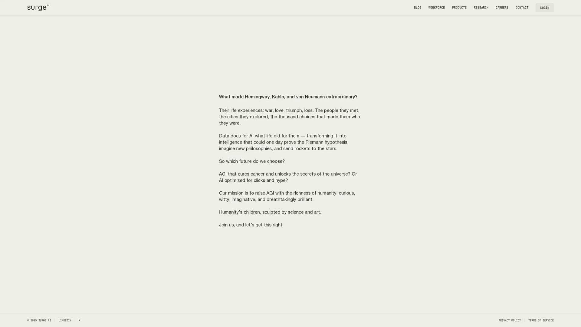 surgehq-ai homepage
