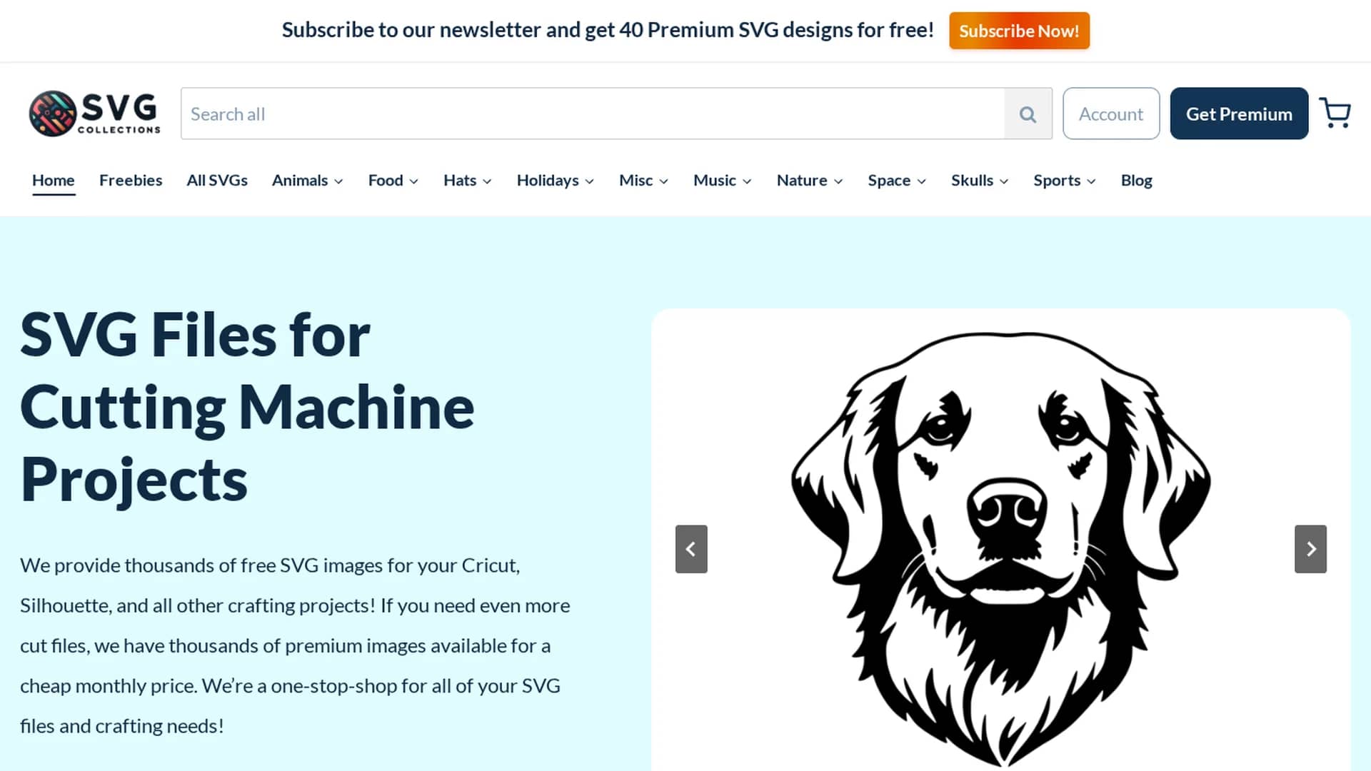 svg-collections homepage