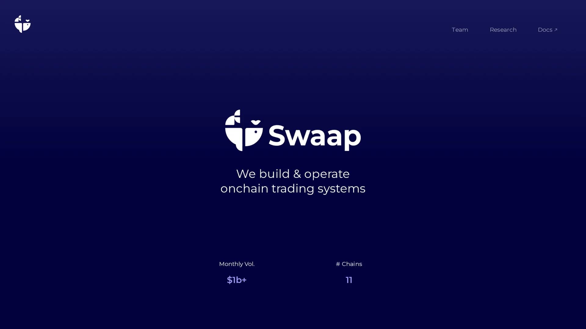 swaap-v2 homepage