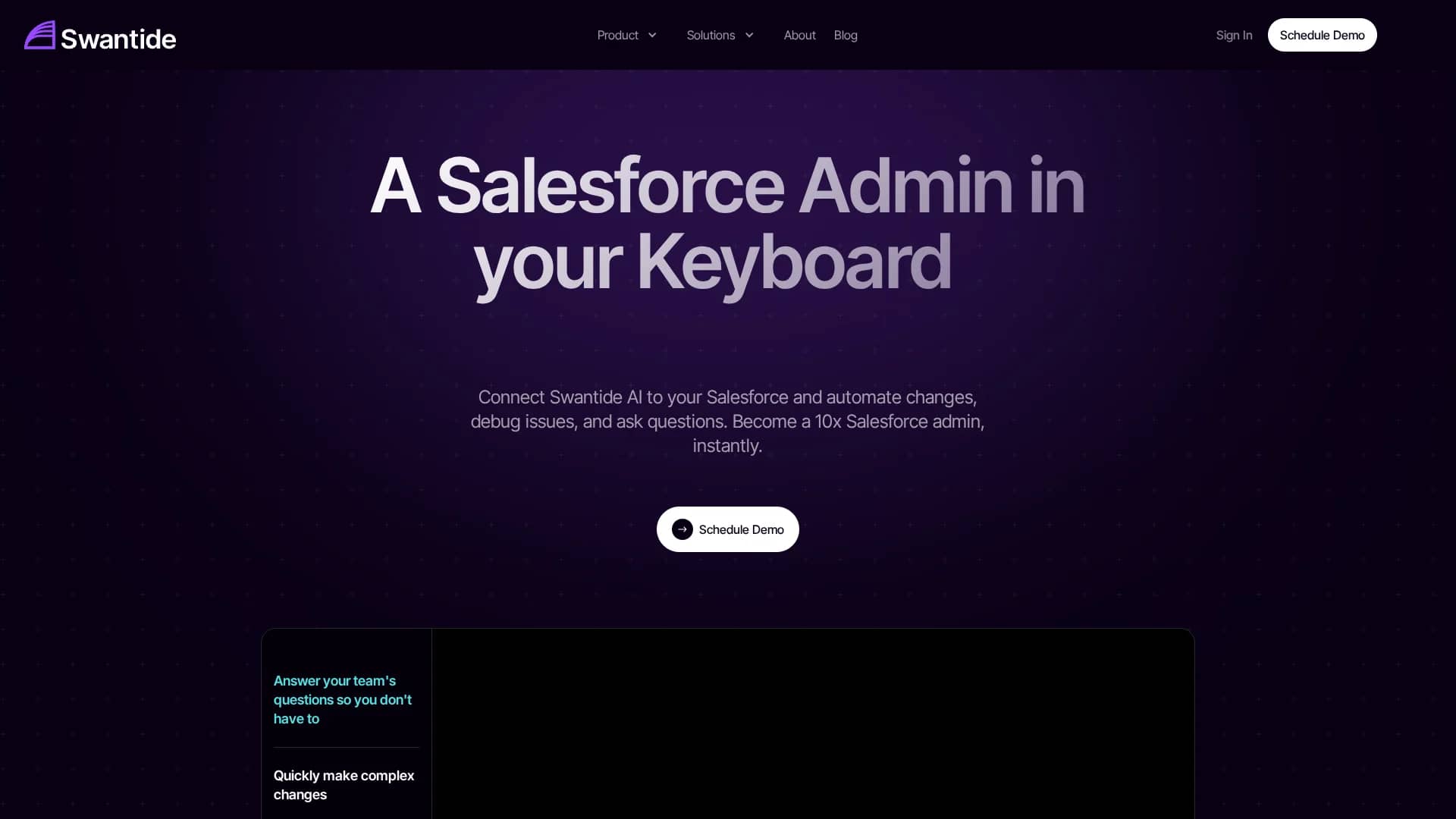 swantide homepage