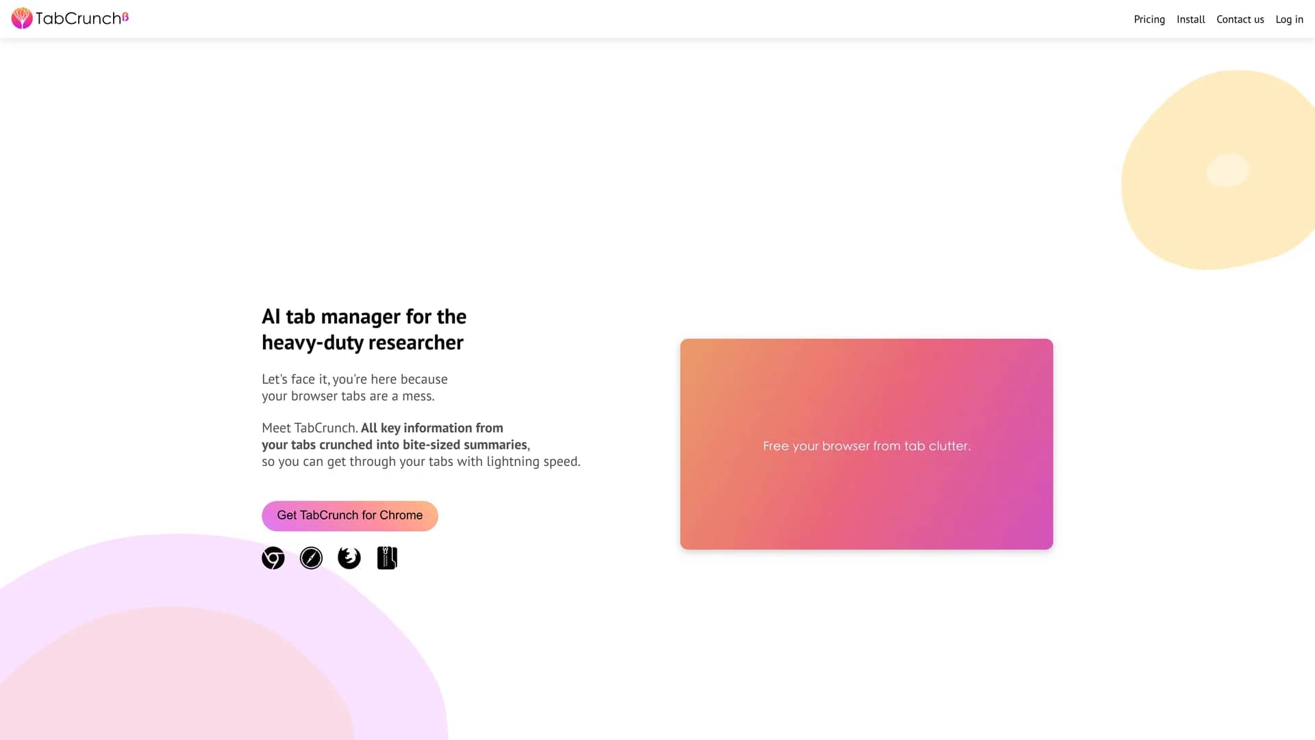 tabcrunch homepage